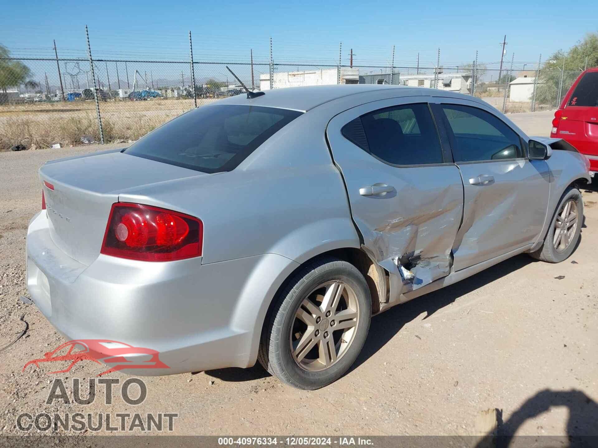 DODGE AVENGER 2011 - 1B3BD1FB3BN577110