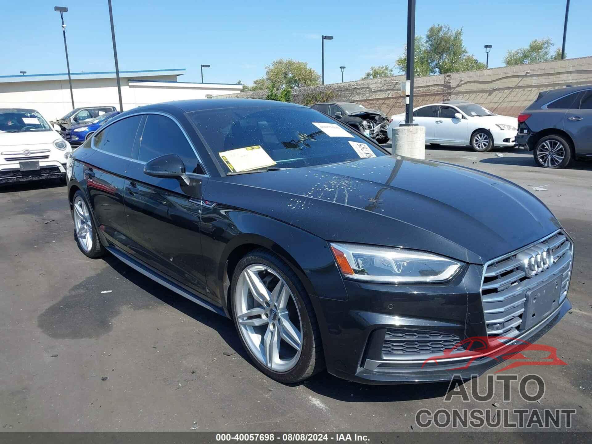 AUDI A5 2018 - WAUENCF55JA050798