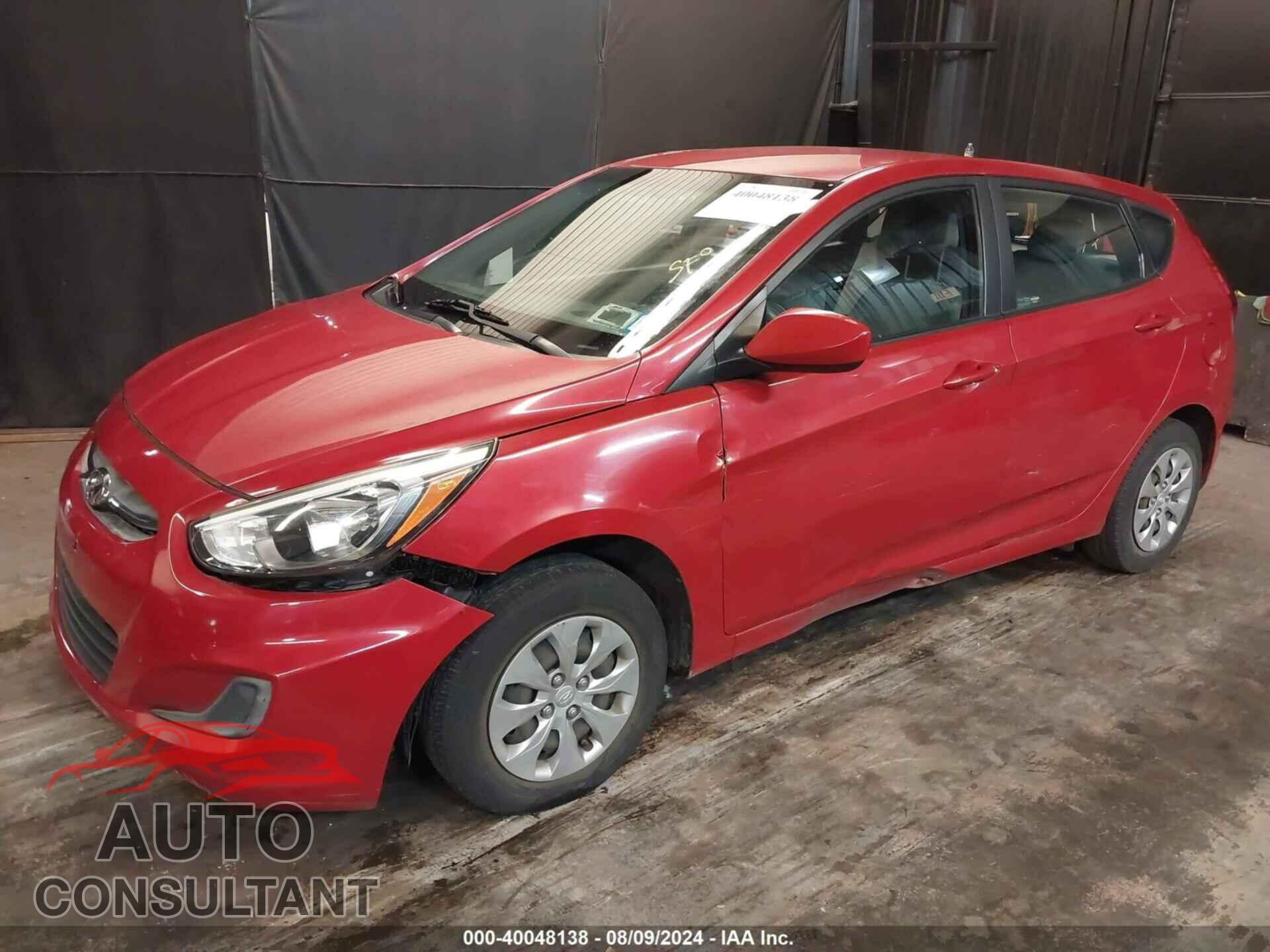 HYUNDAI ACCENT 2017 - KMHCT5AE2HU306029