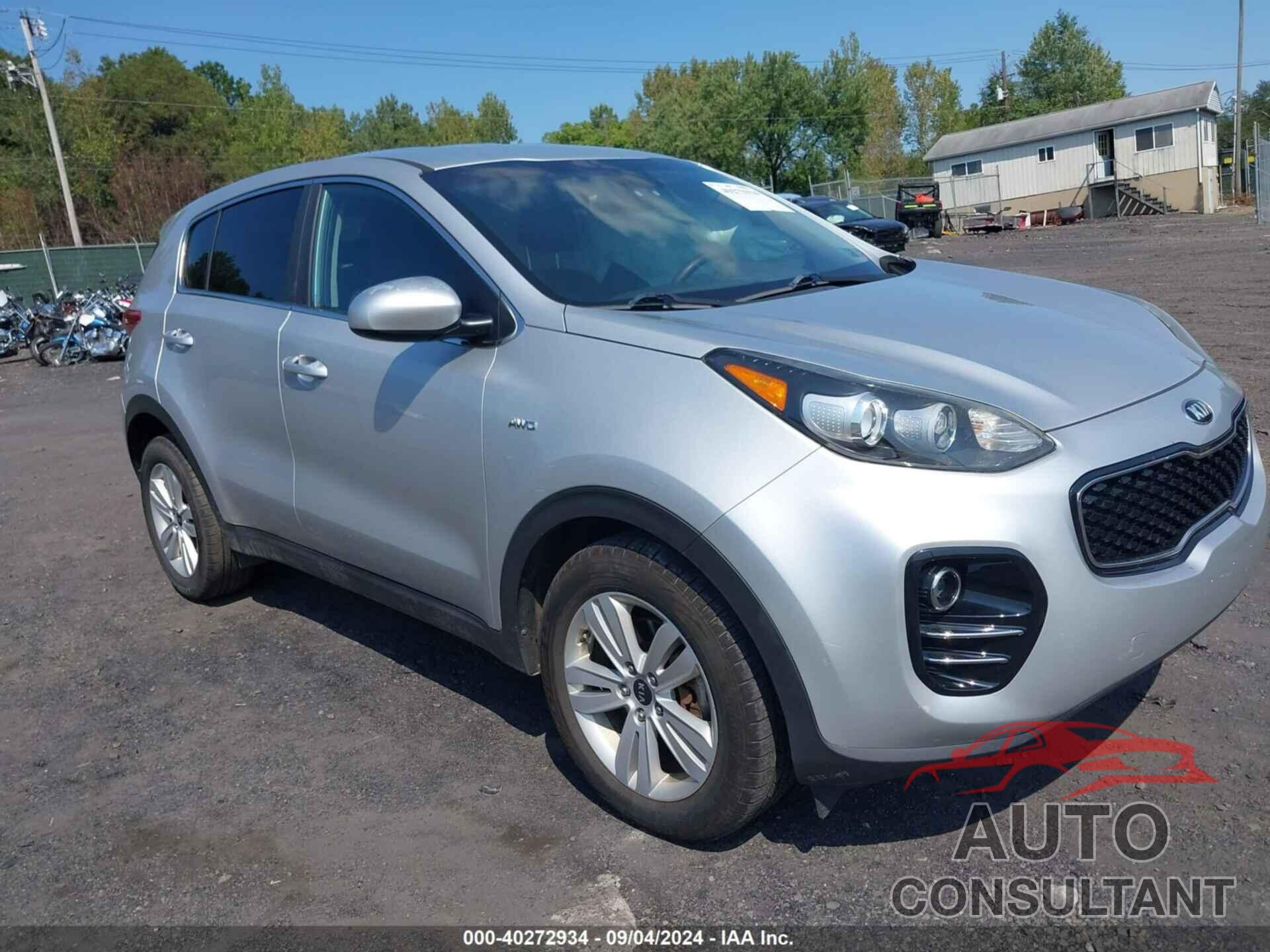 KIA SPORTAGE 2017 - KNDPMCAC7H7274148