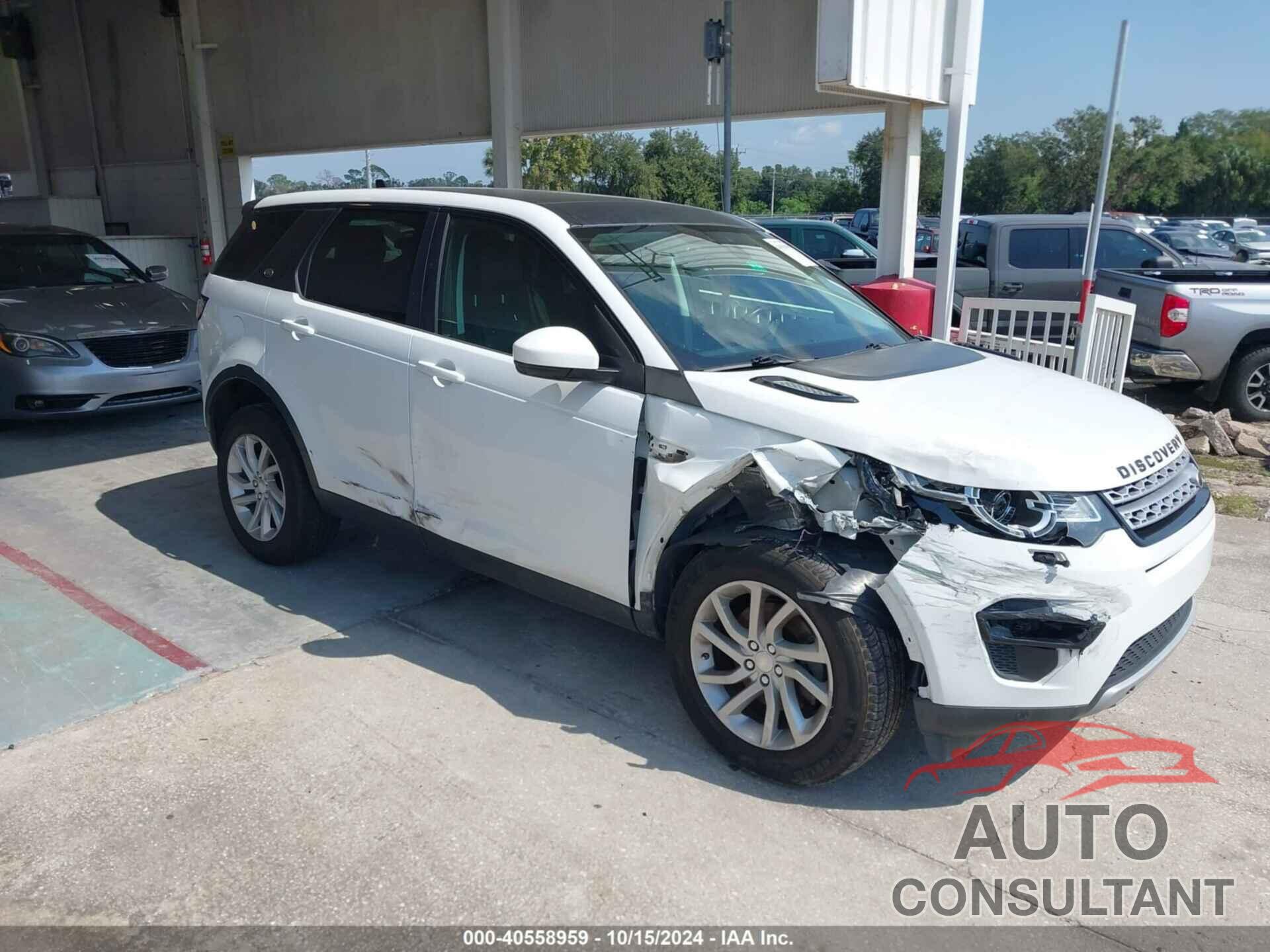 LAND ROVER DISCOVERY SPORT 2016 - SALCR2BG1GH560364