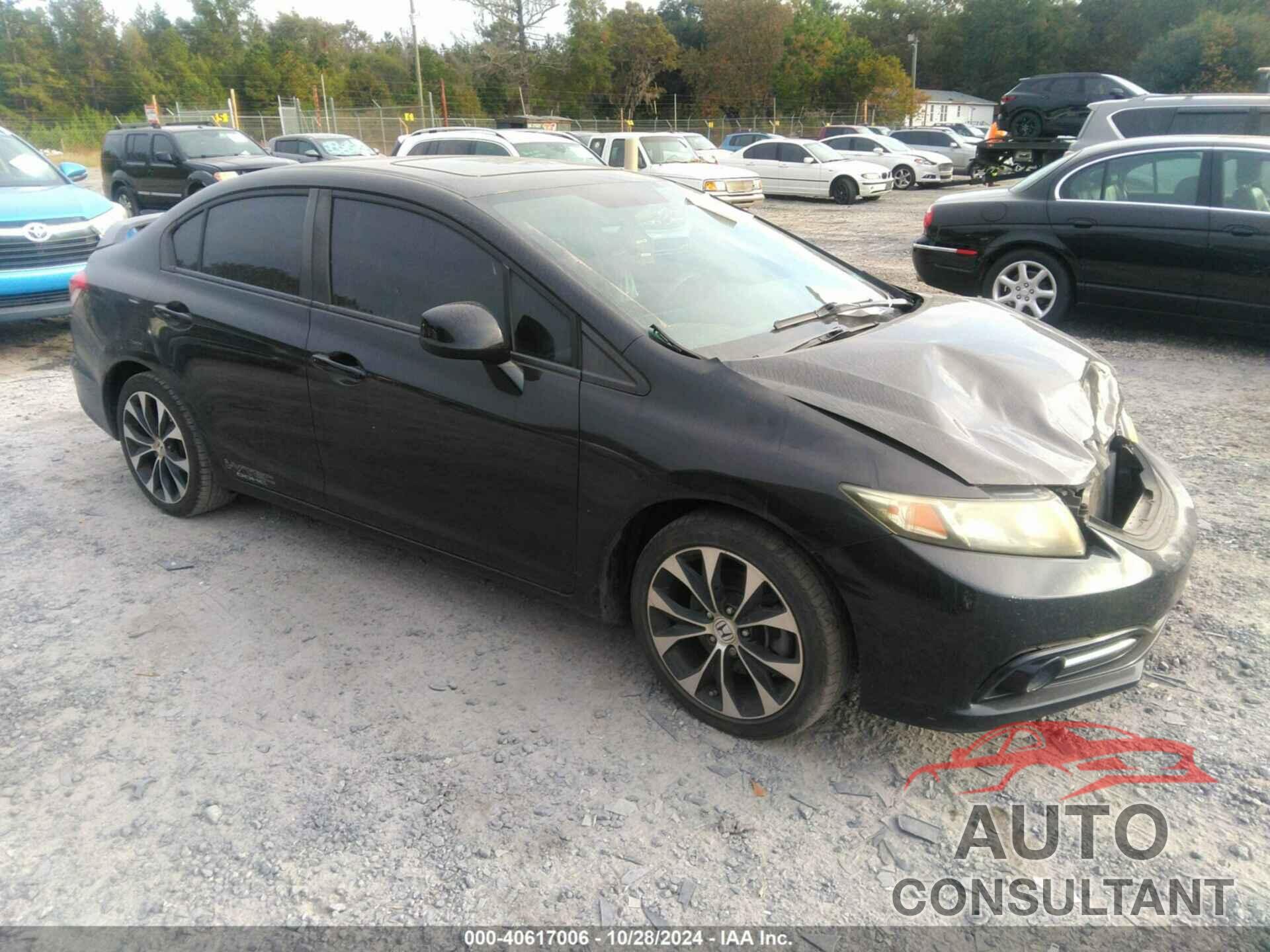 HONDA CIVIC 2013 - 2HGFB6E51DH710832