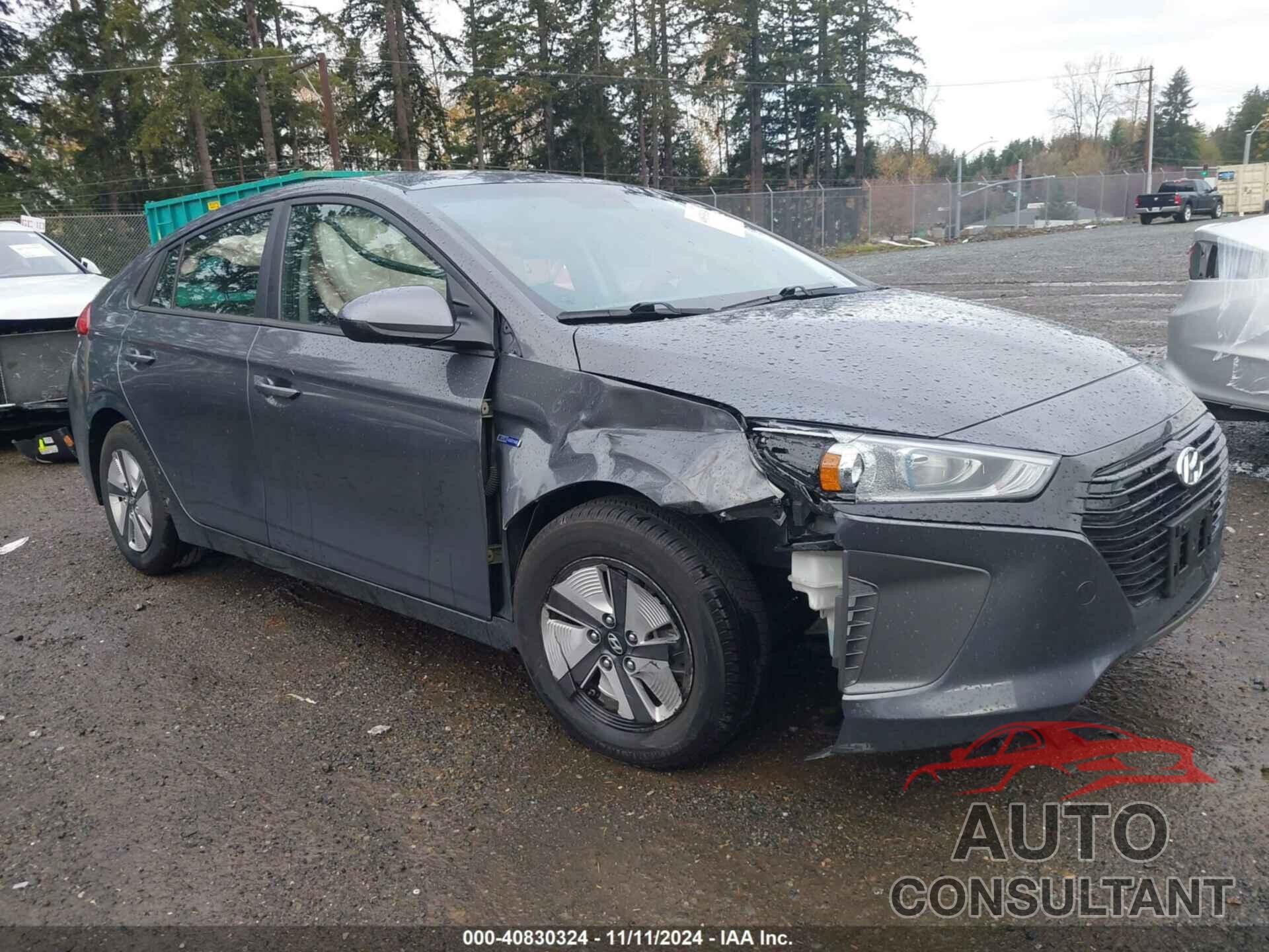 HYUNDAI IONIQ HYBRID 2019 - KMHC65LC4KU166902