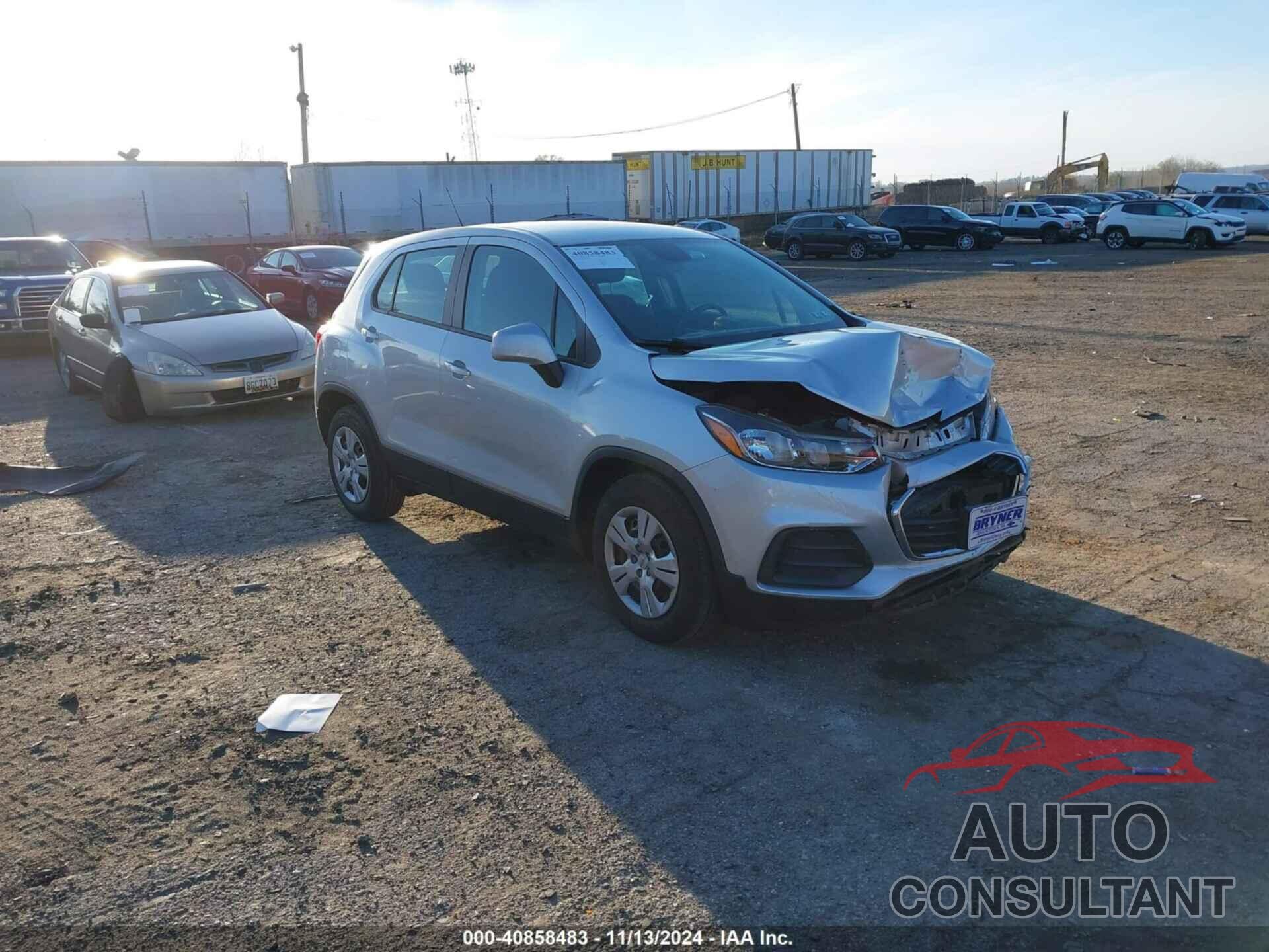 CHEVROLET TRAX 2018 - KL7CJKSB2JB733948