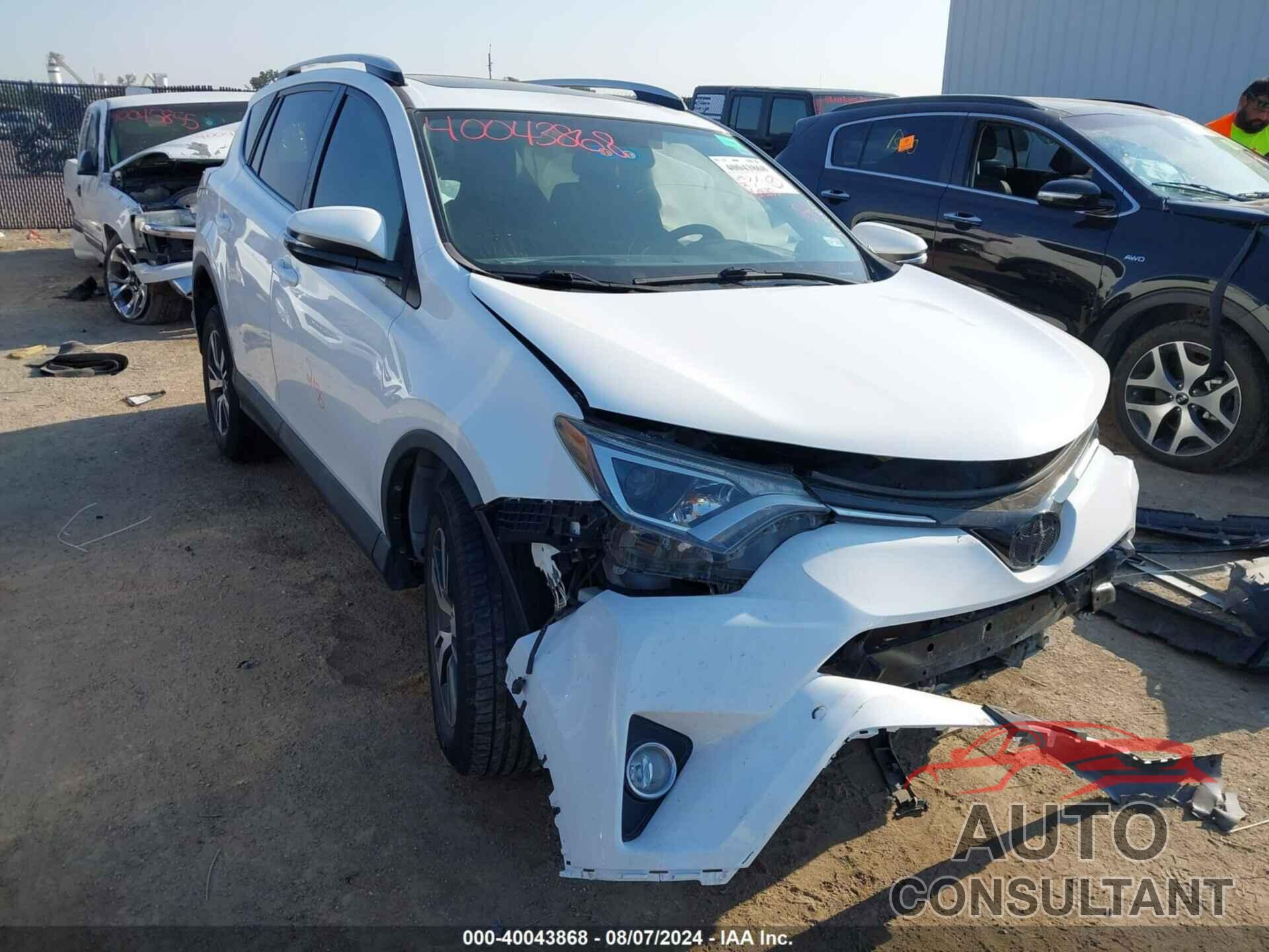 TOYOTA RAV4 2016 - 2T3WFREV4GW280187