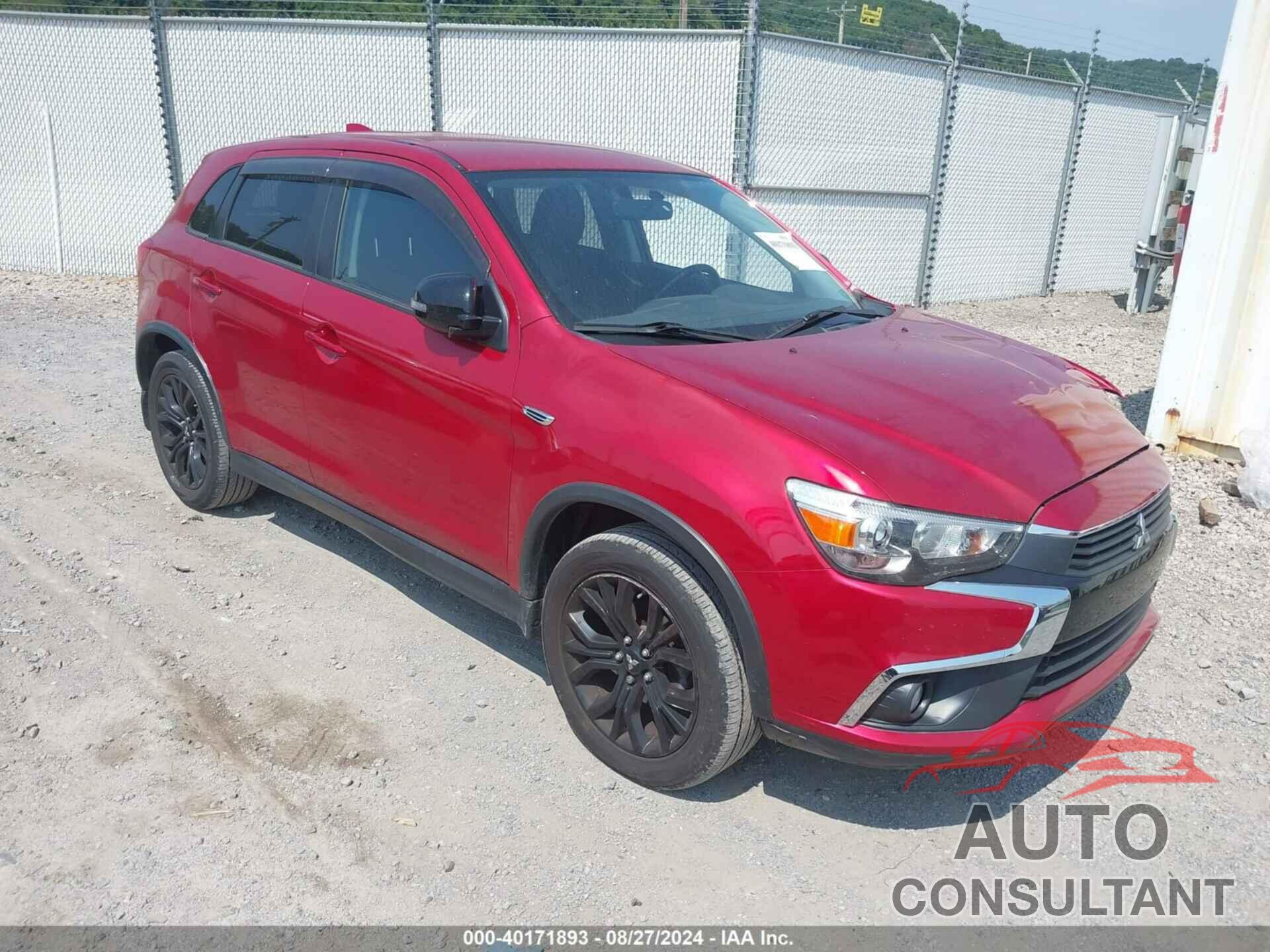 MITSUBISHI OUTLANDER SPORT 2017 - JA4AR3AU5HZ037513