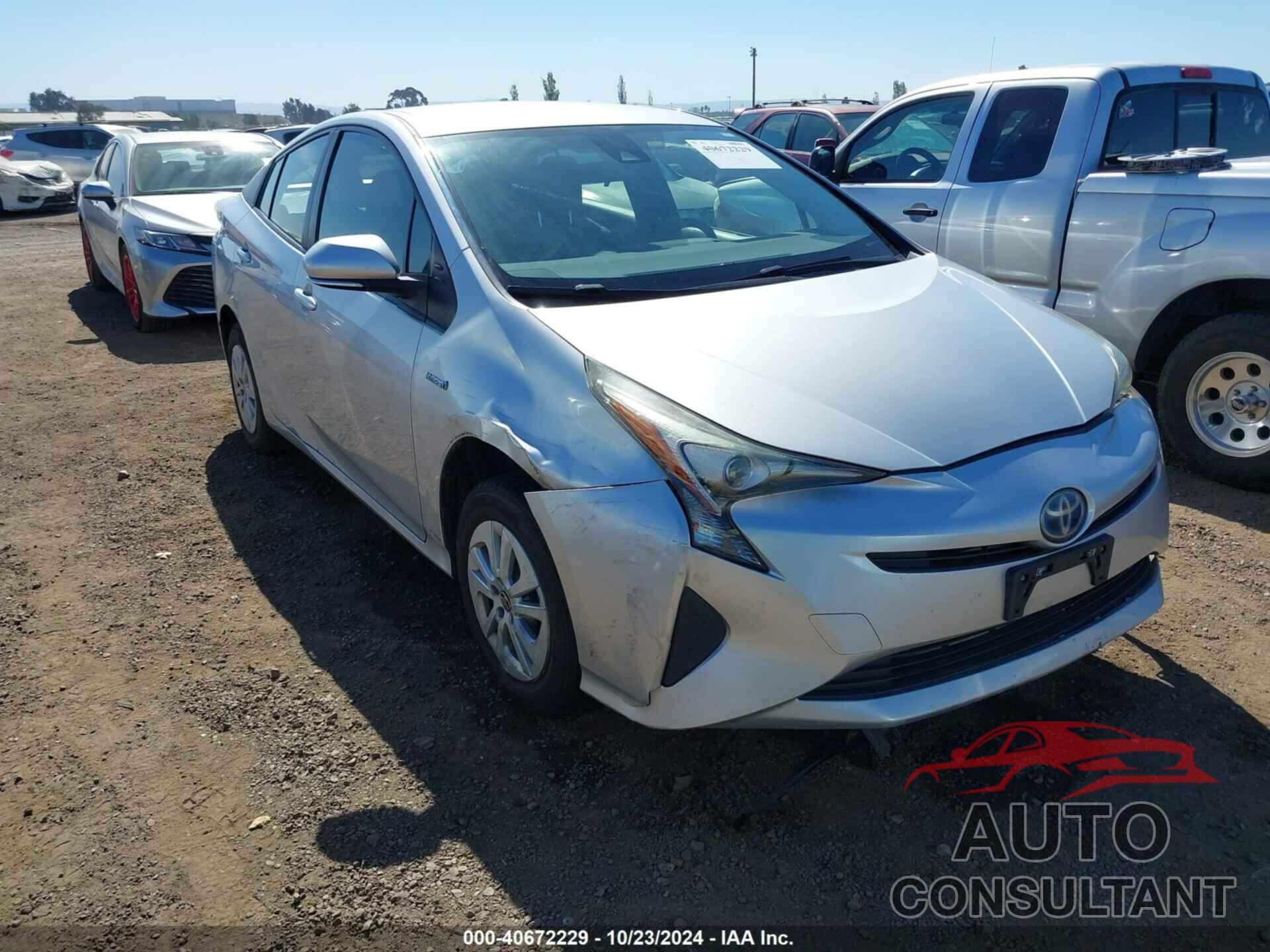 TOYOTA PRIUS 2017 - JTDKBRFU0H3037318