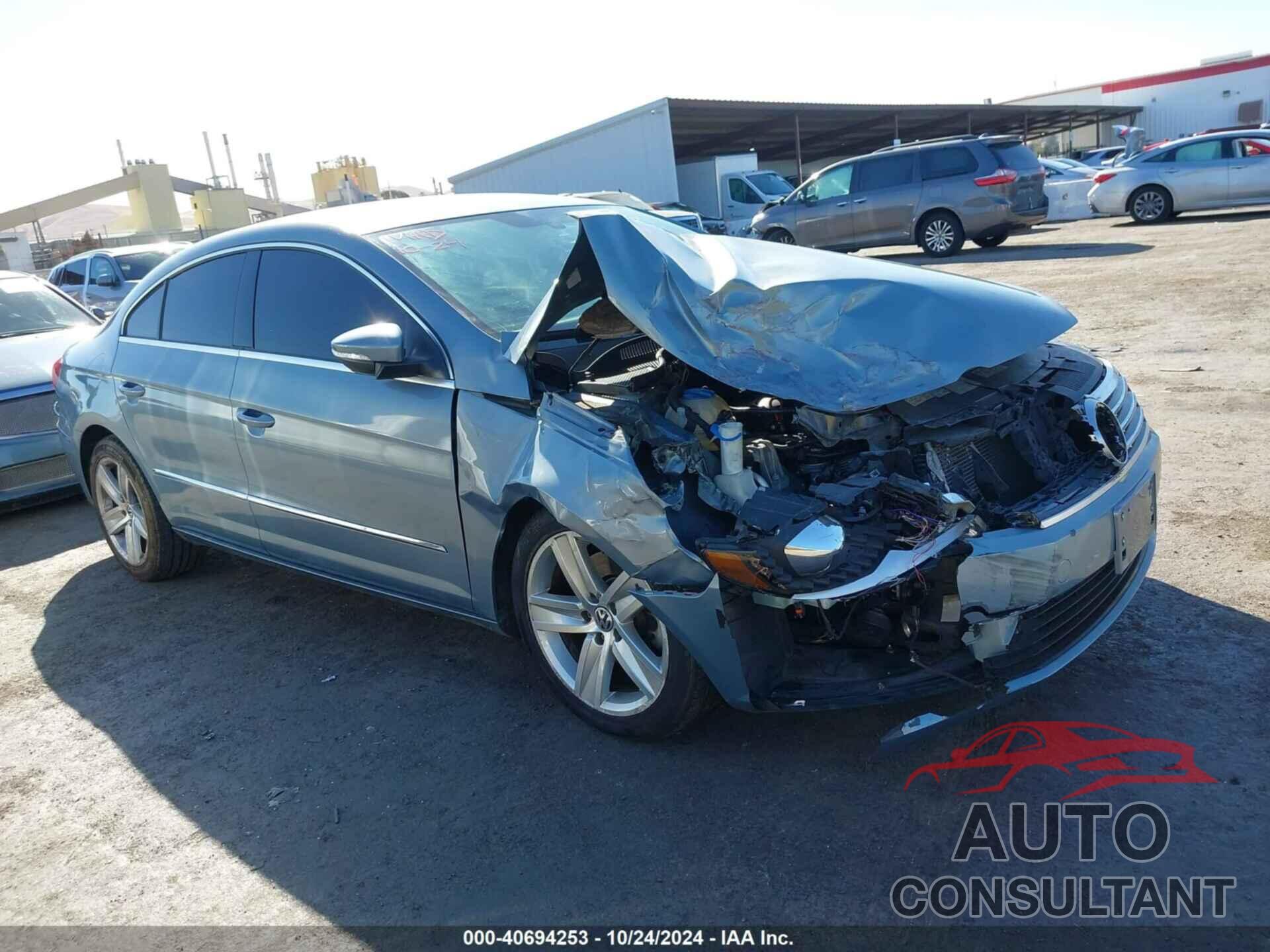 VOLKSWAGEN CC 2013 - WVWBP7AN5DE514099
