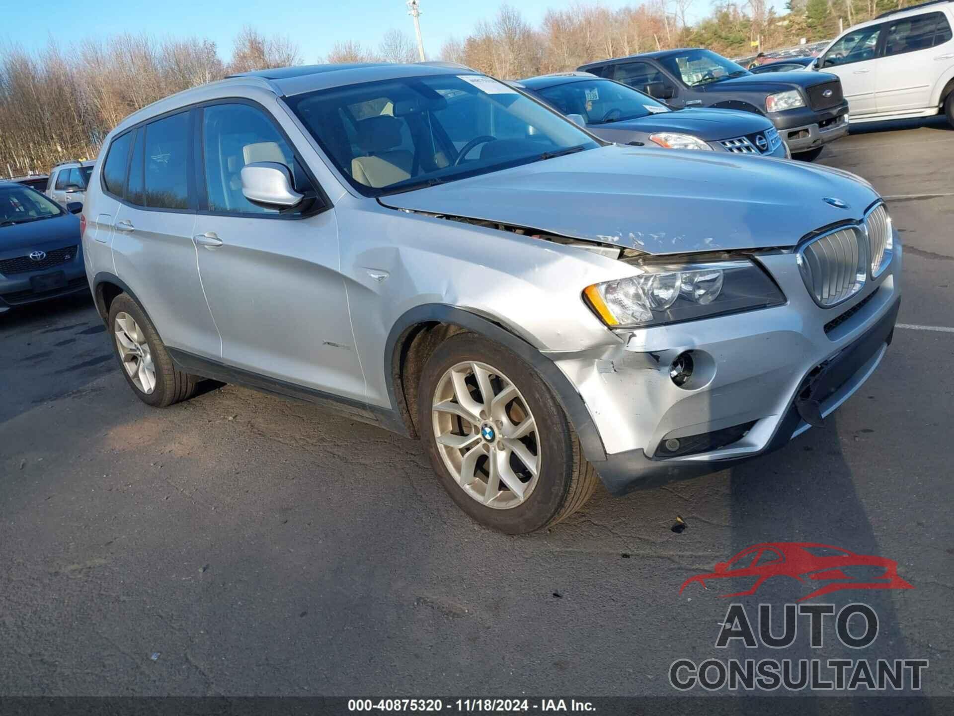 BMW X3 2013 - 5UXWX9C5XD0A31863
