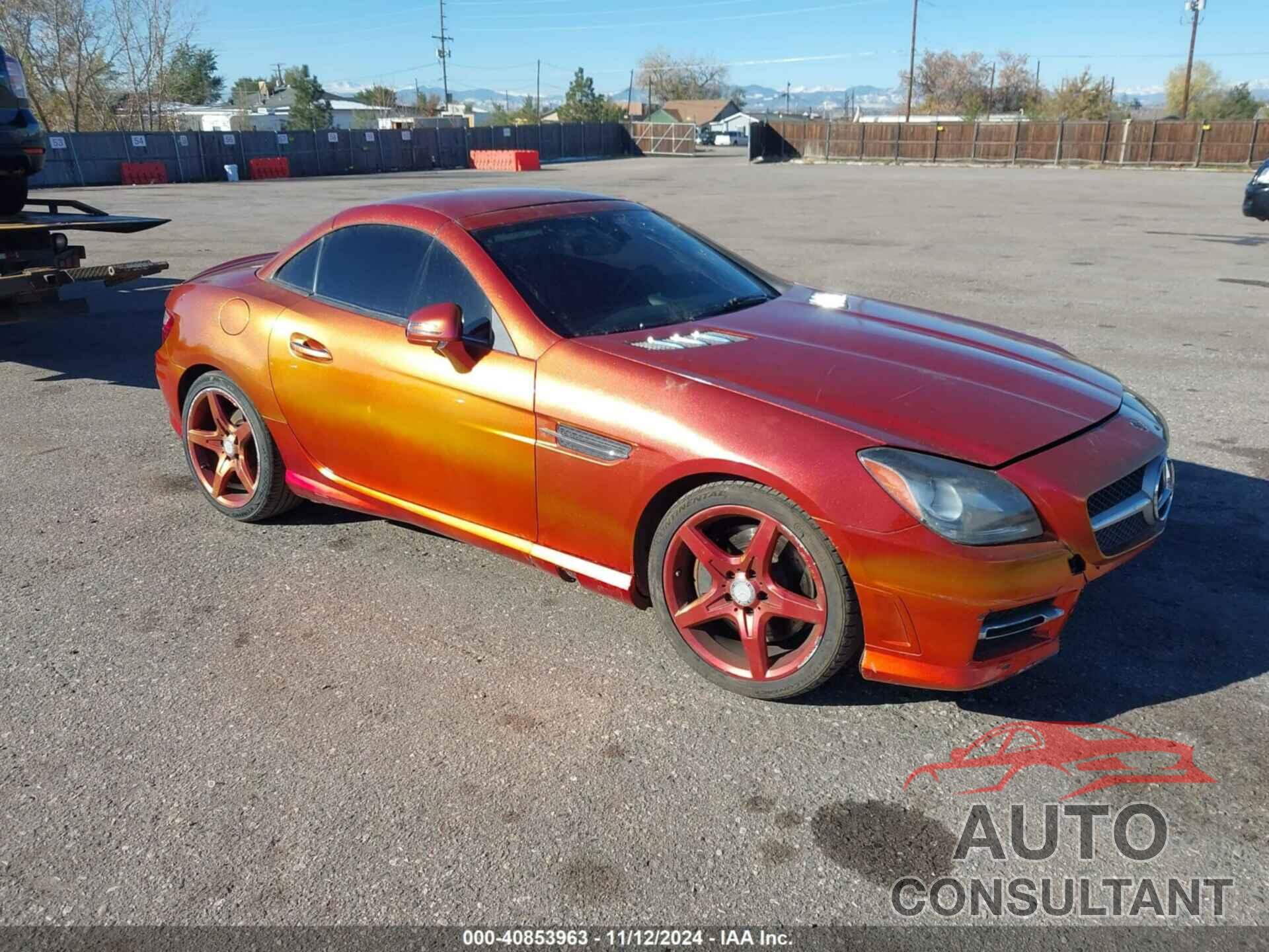 MERCEDES-BENZ SLK 350 2012 - WDDPK5HA9CF038739