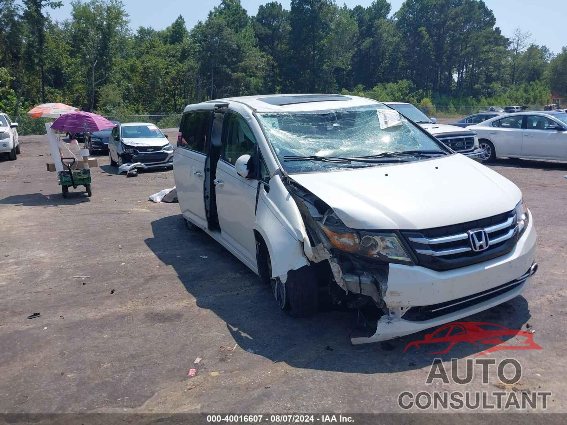 HONDA ODYSSEY 2016 - 5FNRL5H97GB102566