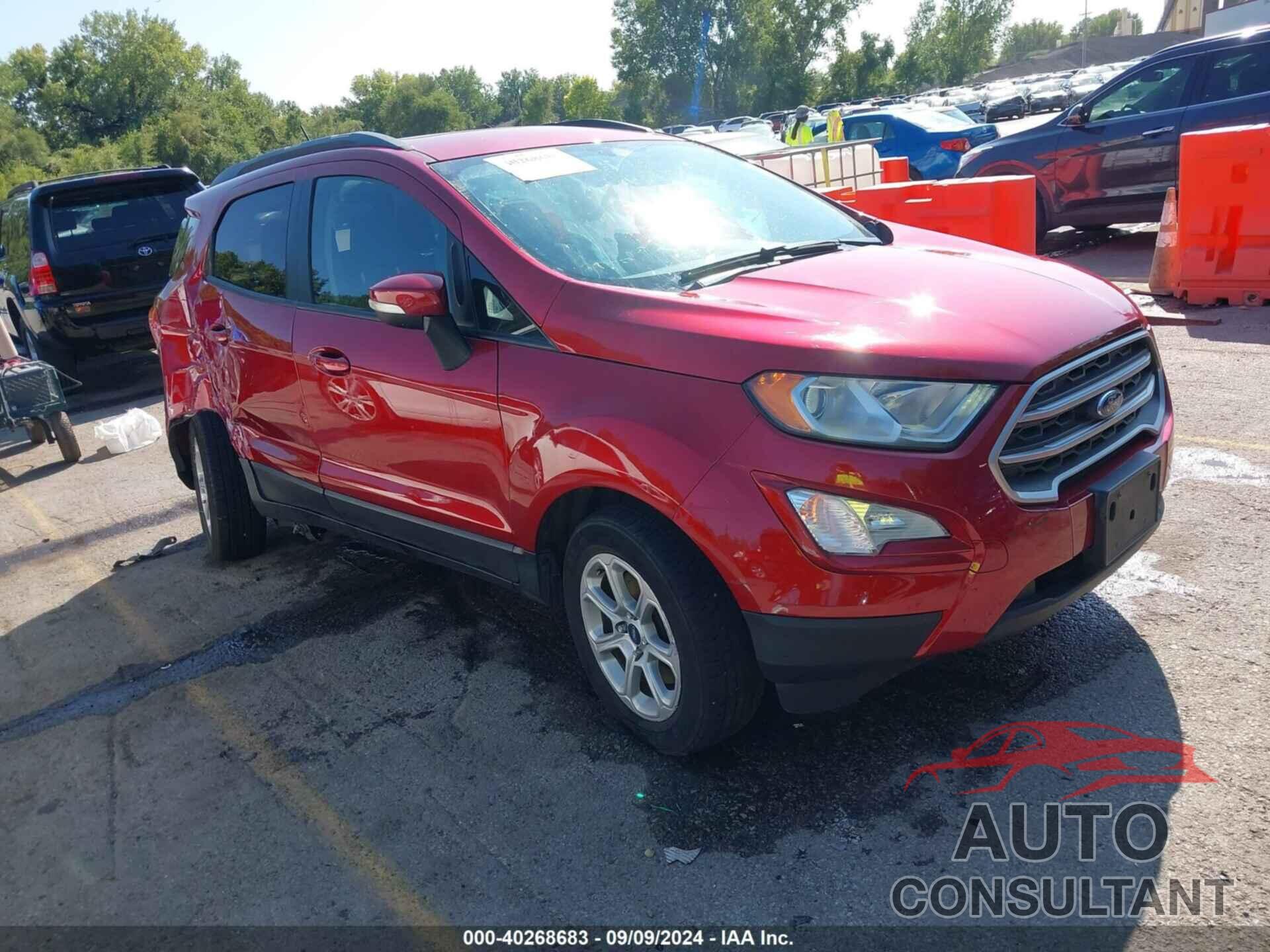 FORD ECOSPORT 2018 - MAJ6P1UL7JC213548