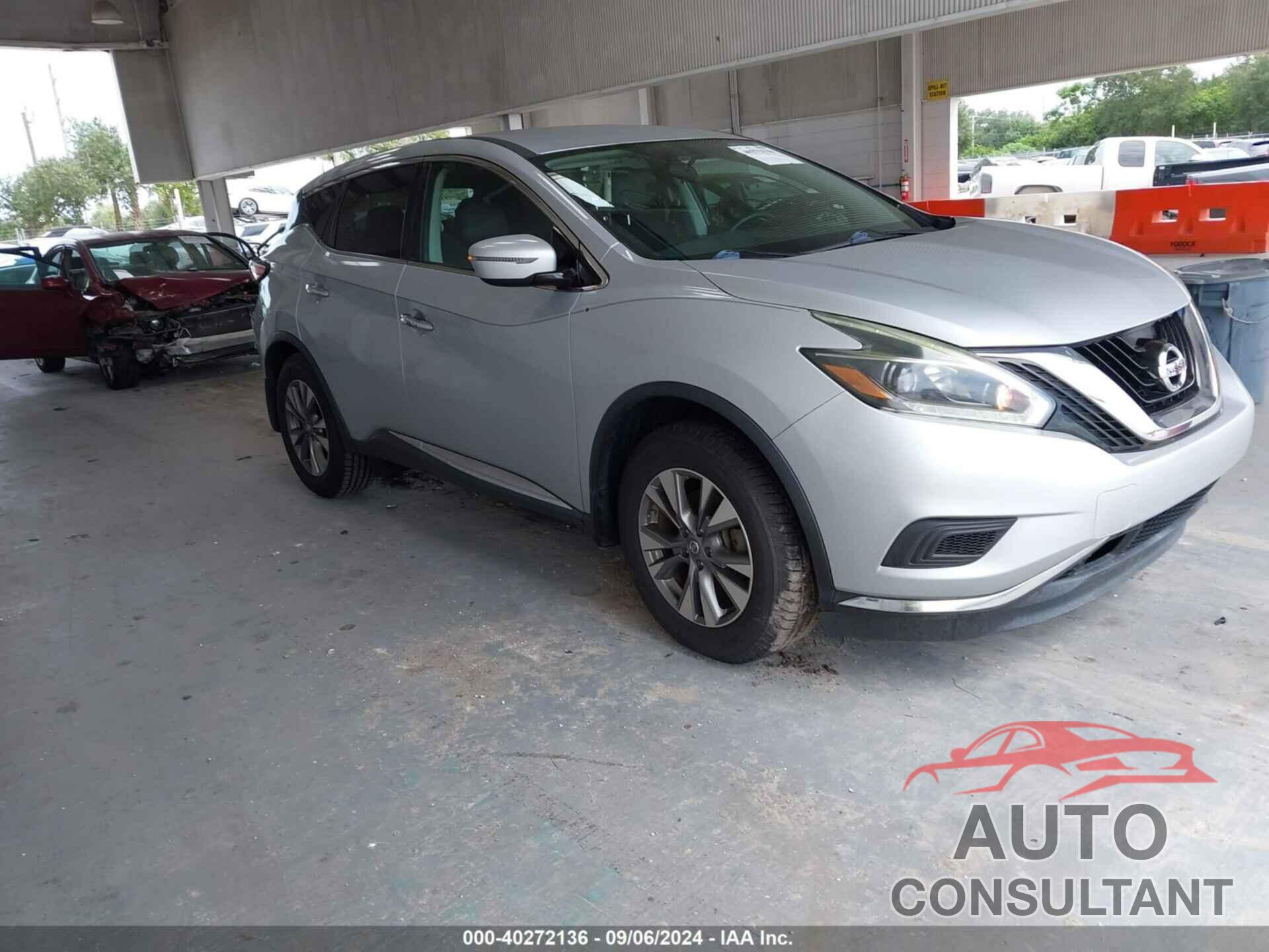 NISSAN MURANO 2018 - 5N1AZ2MG0JN141972