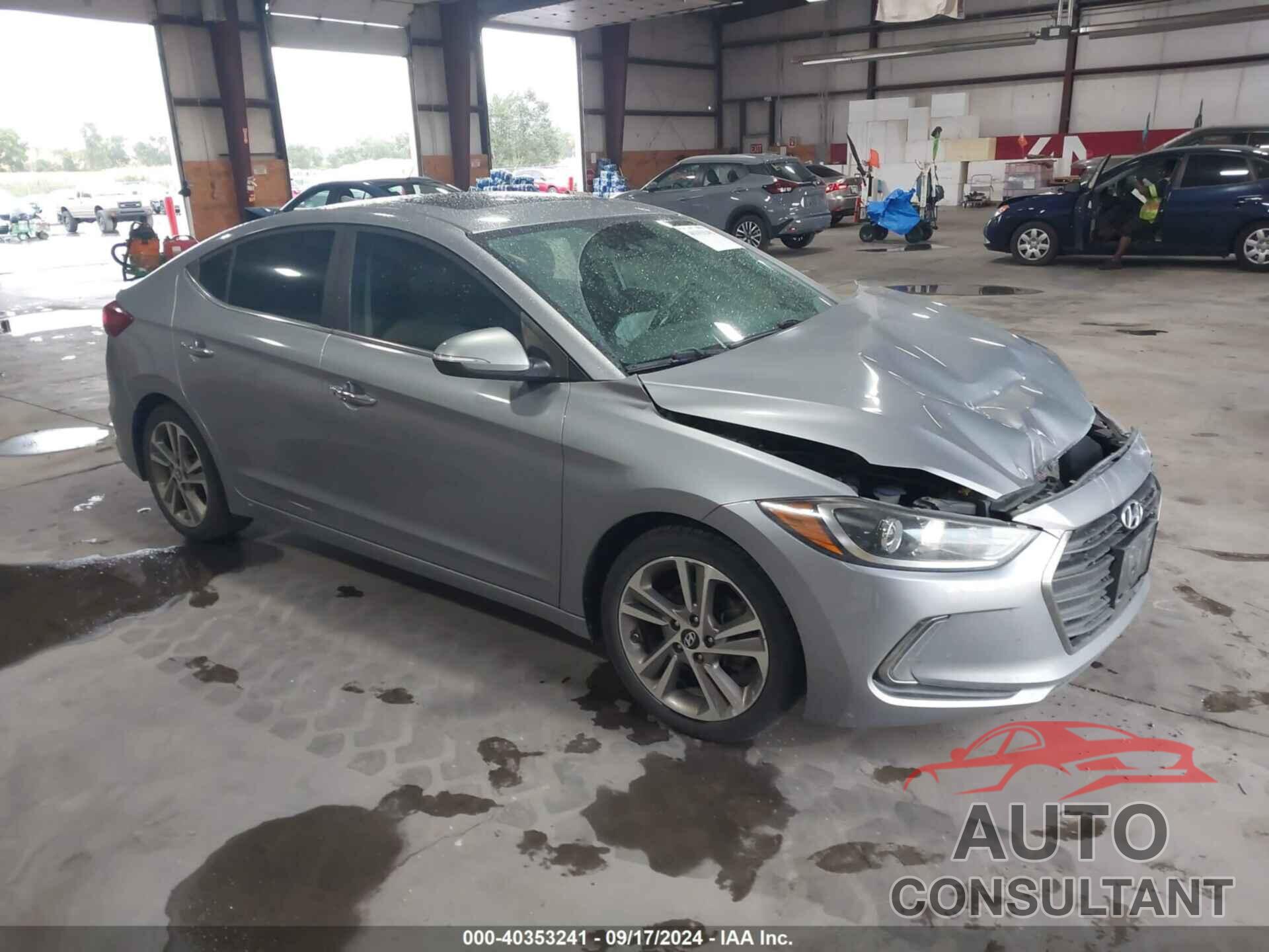 HYUNDAI ELANTRA 2017 - 5NPD84LF9HH033658