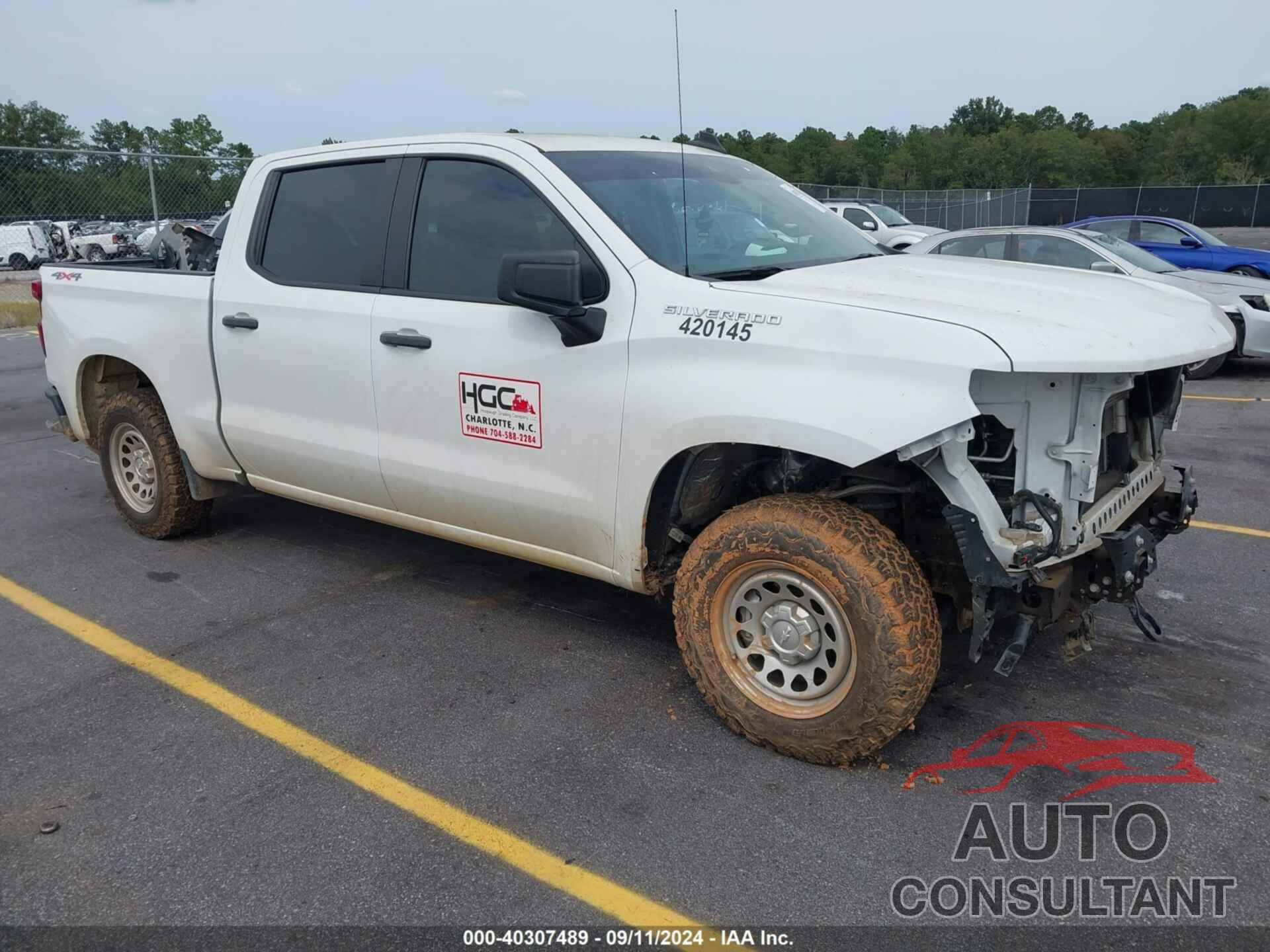 CHEVROLET SILVERADO 1500 2022 - 3GCUDAED4NG517571