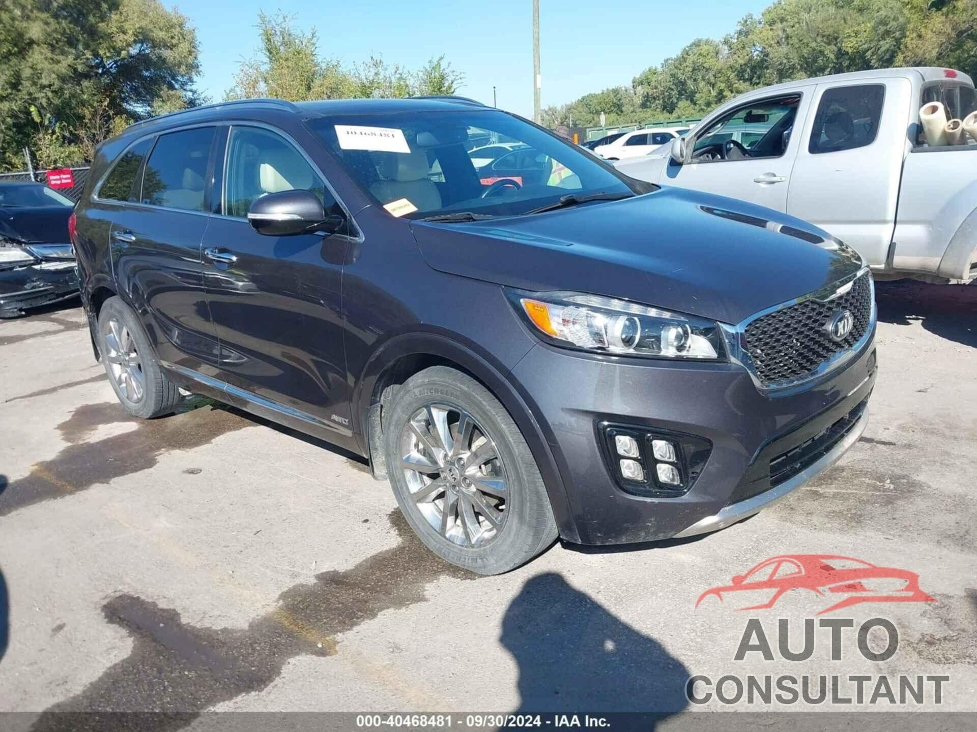 KIA SORENTO 2016 - 5XYPKDA53GG099136