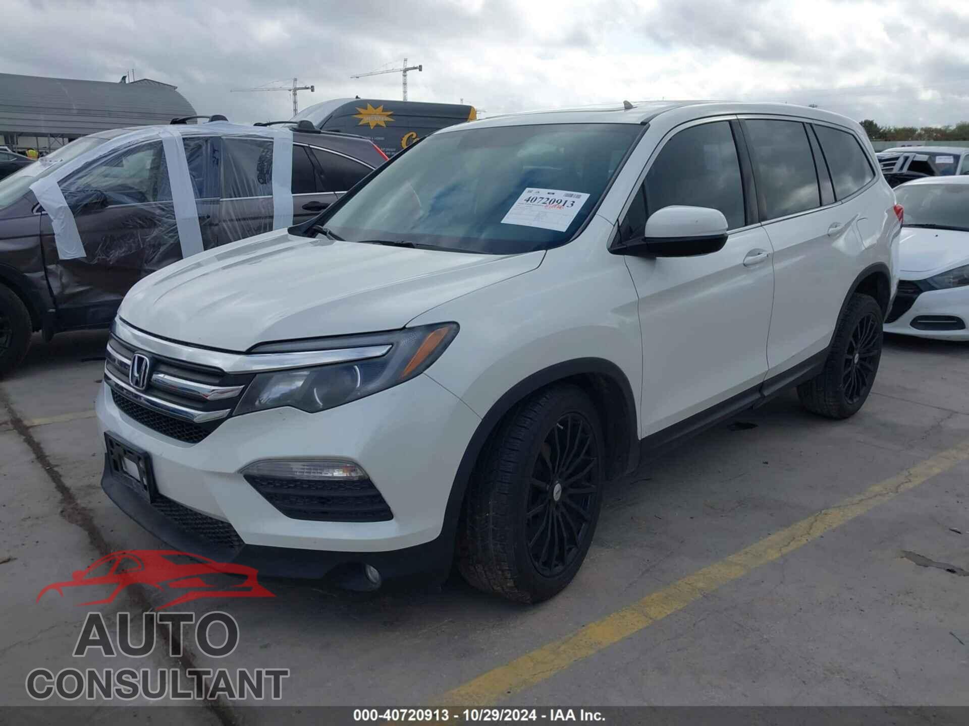 HONDA PILOT 2016 - 5FNYF6H53GB113022