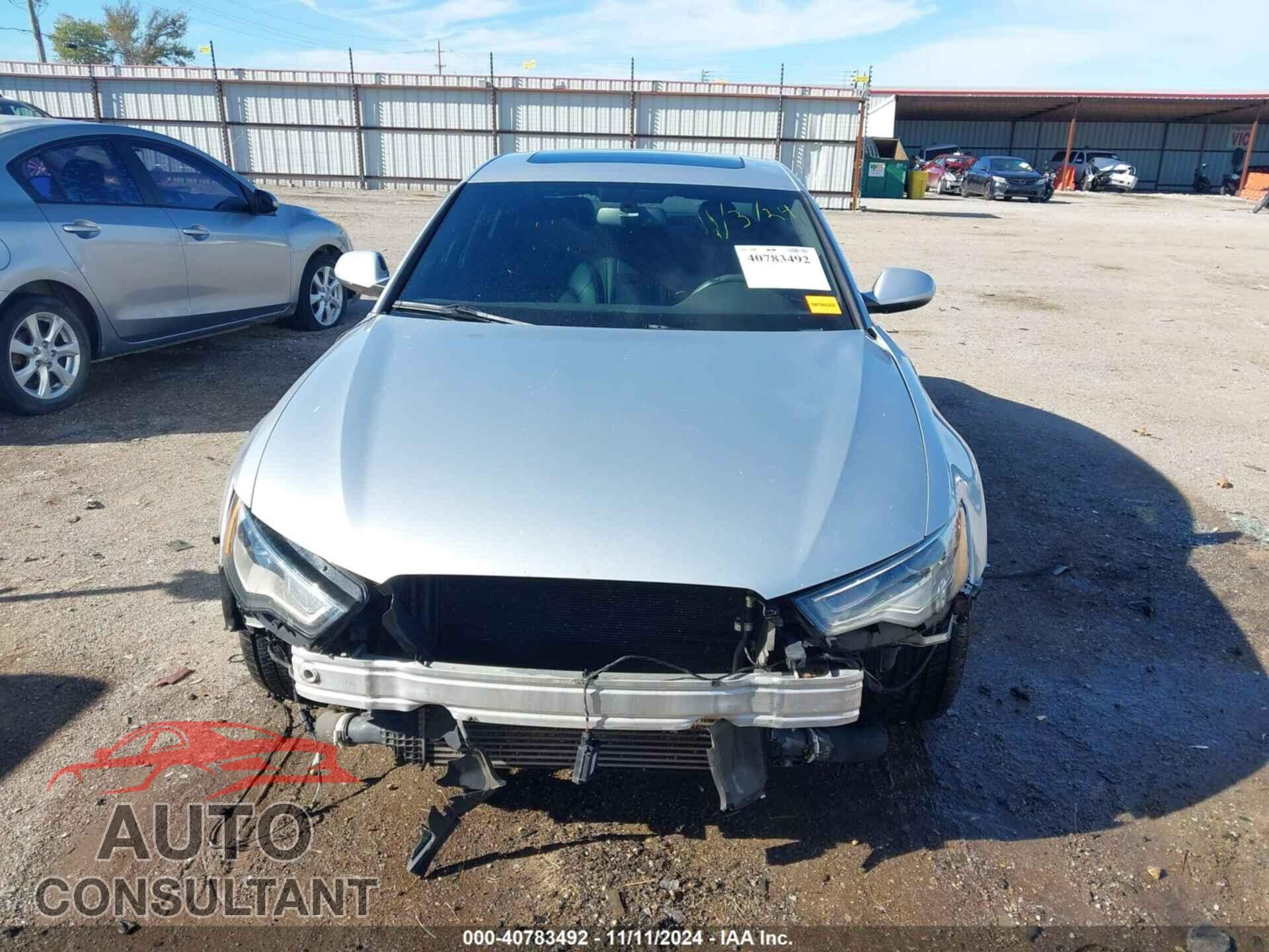 AUDI A6 2013 - WAUGFAFC4DN124783