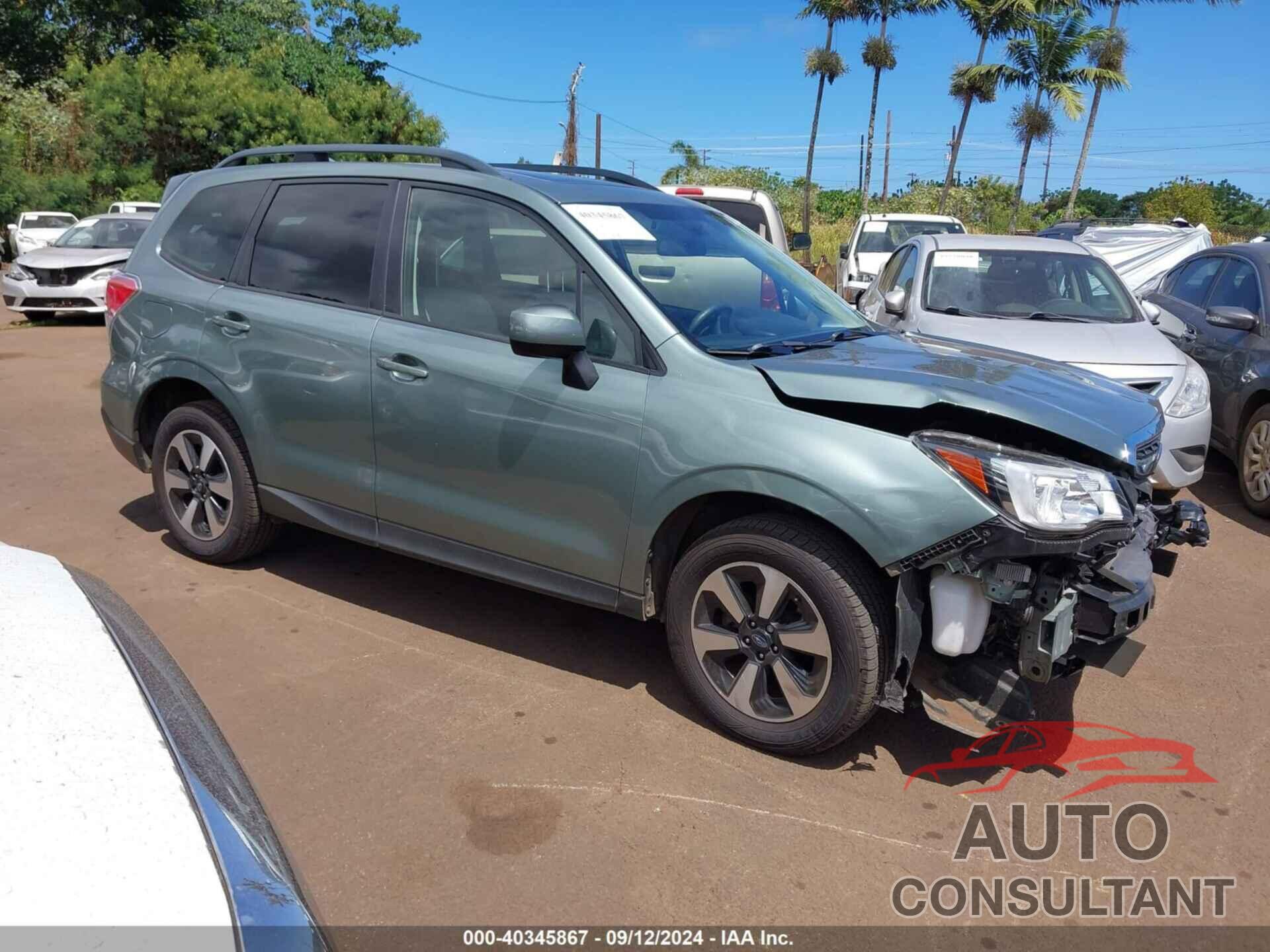 SUBARU FORESTER 2017 - JF2SJAGC0HH457692