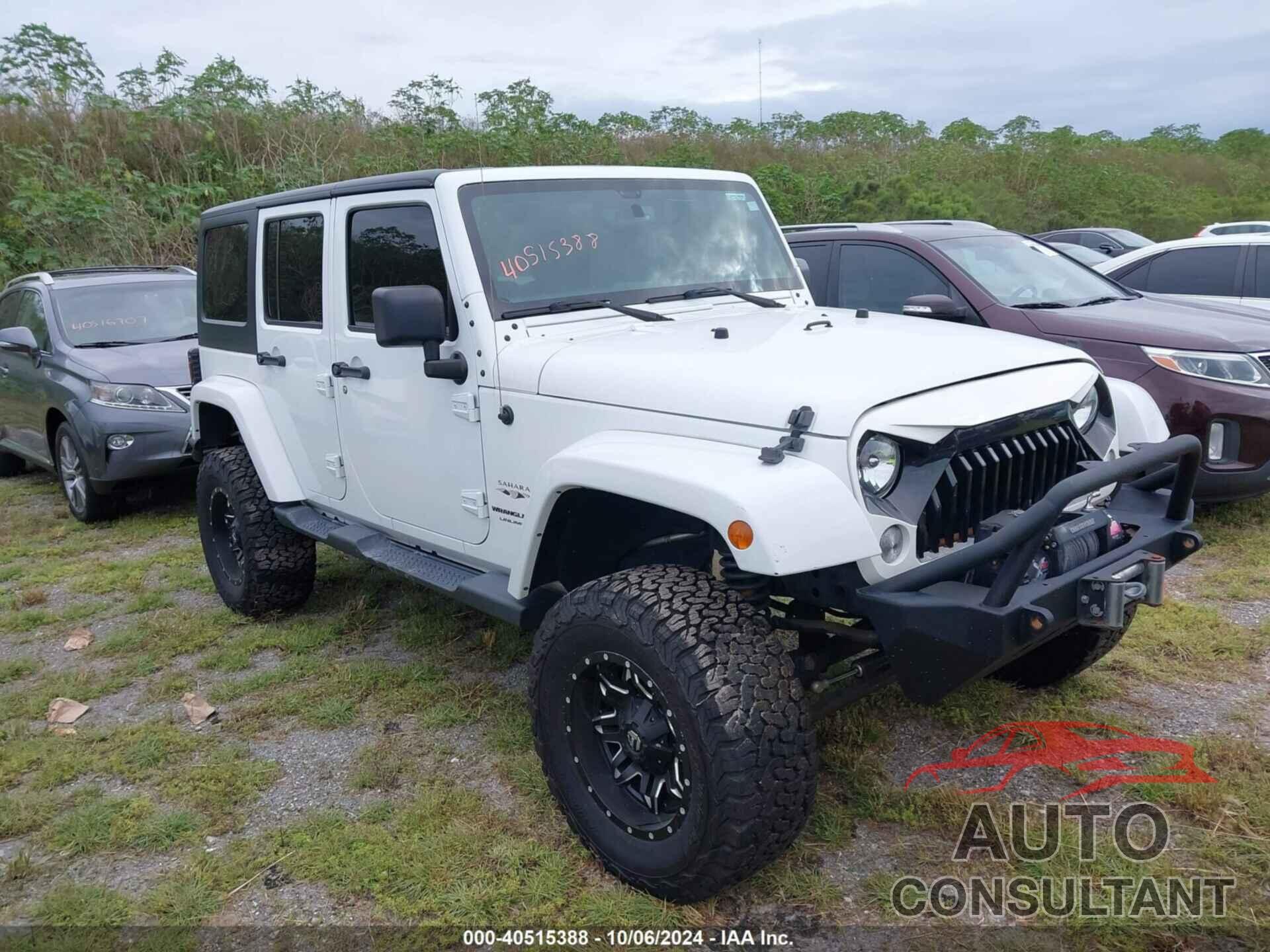 JEEP WRANGLER UNLIMITED 2018 - 1C4HJWEG7JL819323