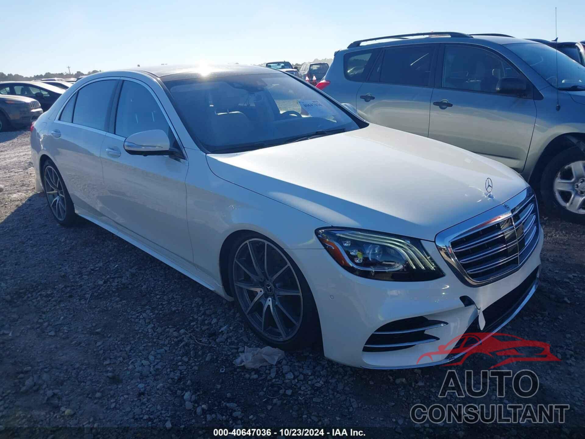 MERCEDES-BENZ S 560 2019 - WDDUG8GB0KA478103
