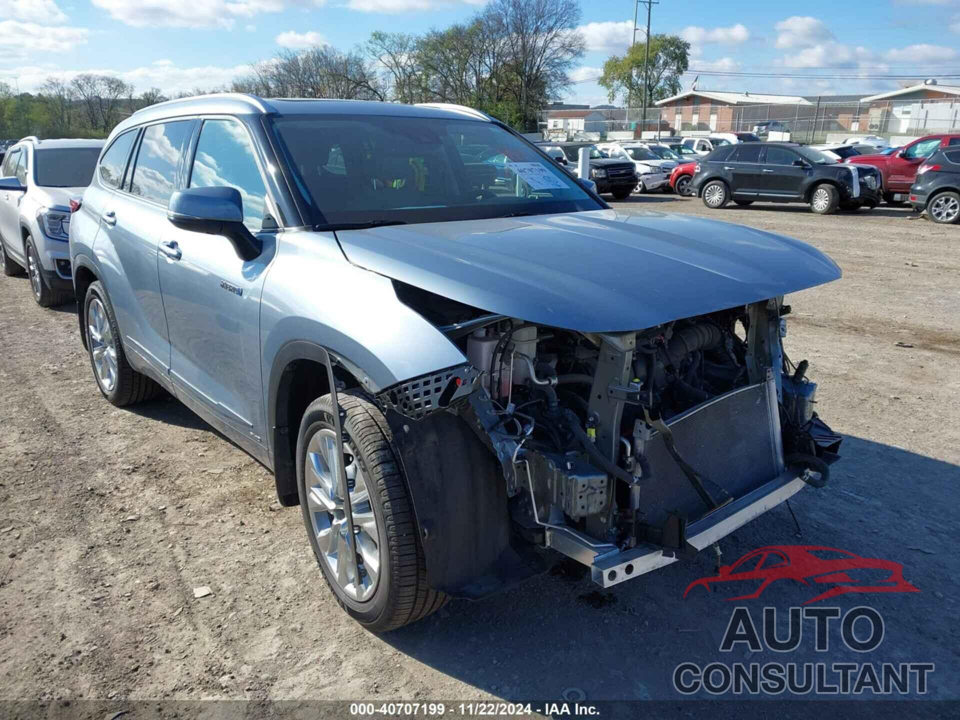 TOYOTA HIGHLANDER 2021 - 5TDXBRCH9MS059985