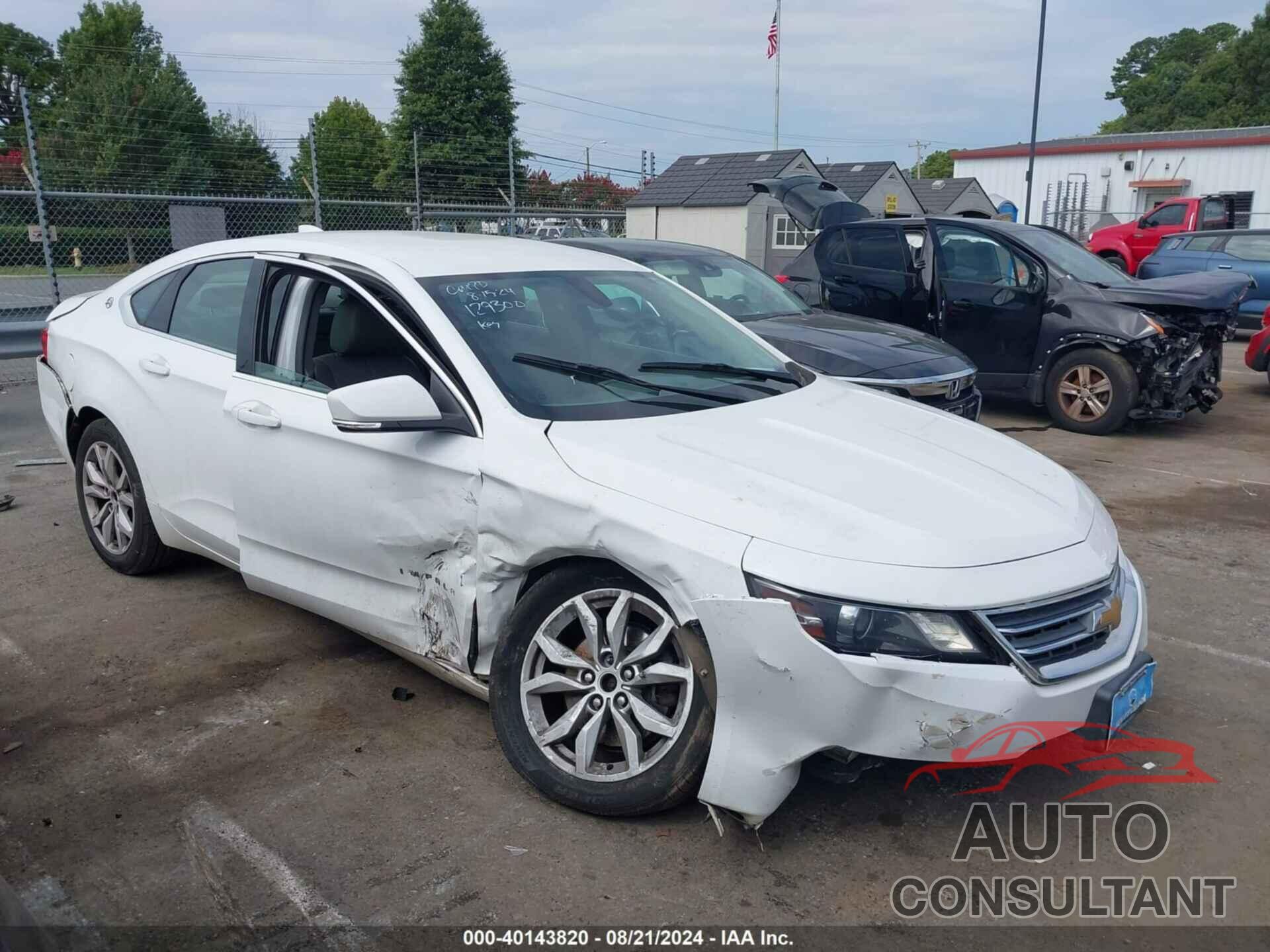 CHEVROLET IMPALA 2016 - 2G1115S3XG9129300