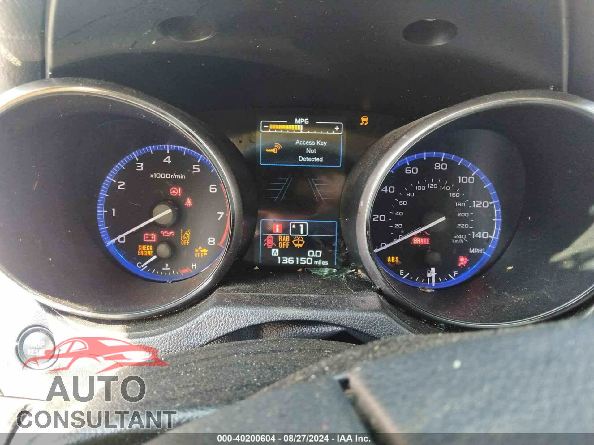 SUBARU OUTBACK 2017 - 4S4BSANC4H3435251