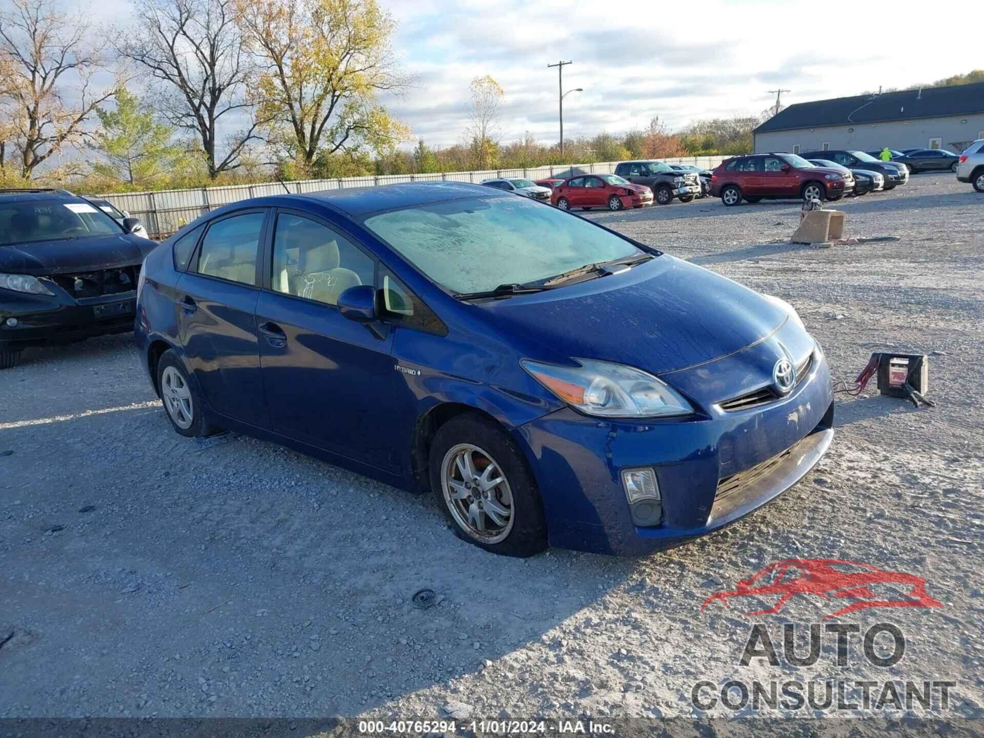 TOYOTA PRIUS 2010 - JTDKN3DUXA0164639