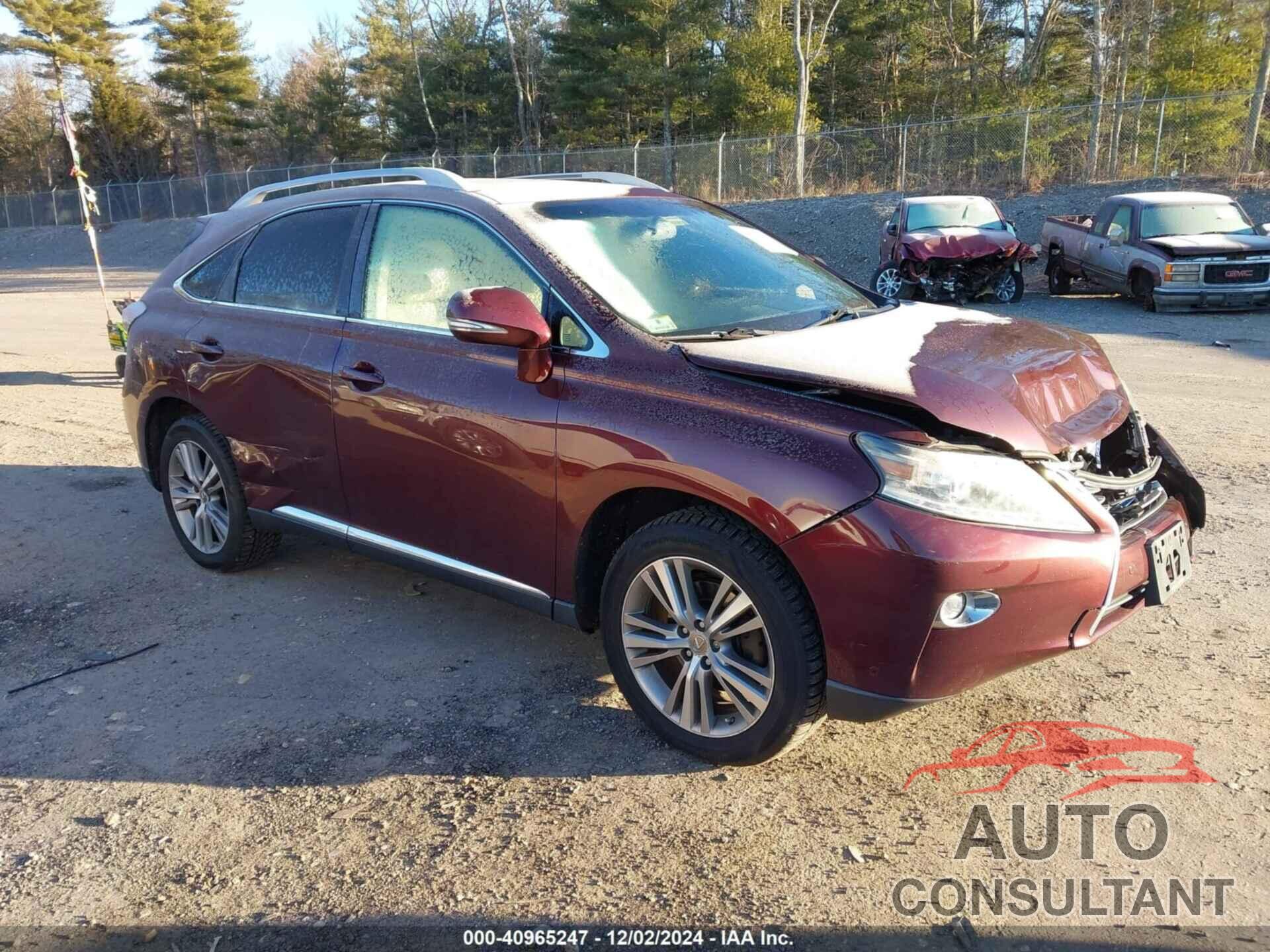 LEXUS RX 350 2015 - 2T2BK1BA9FC264505