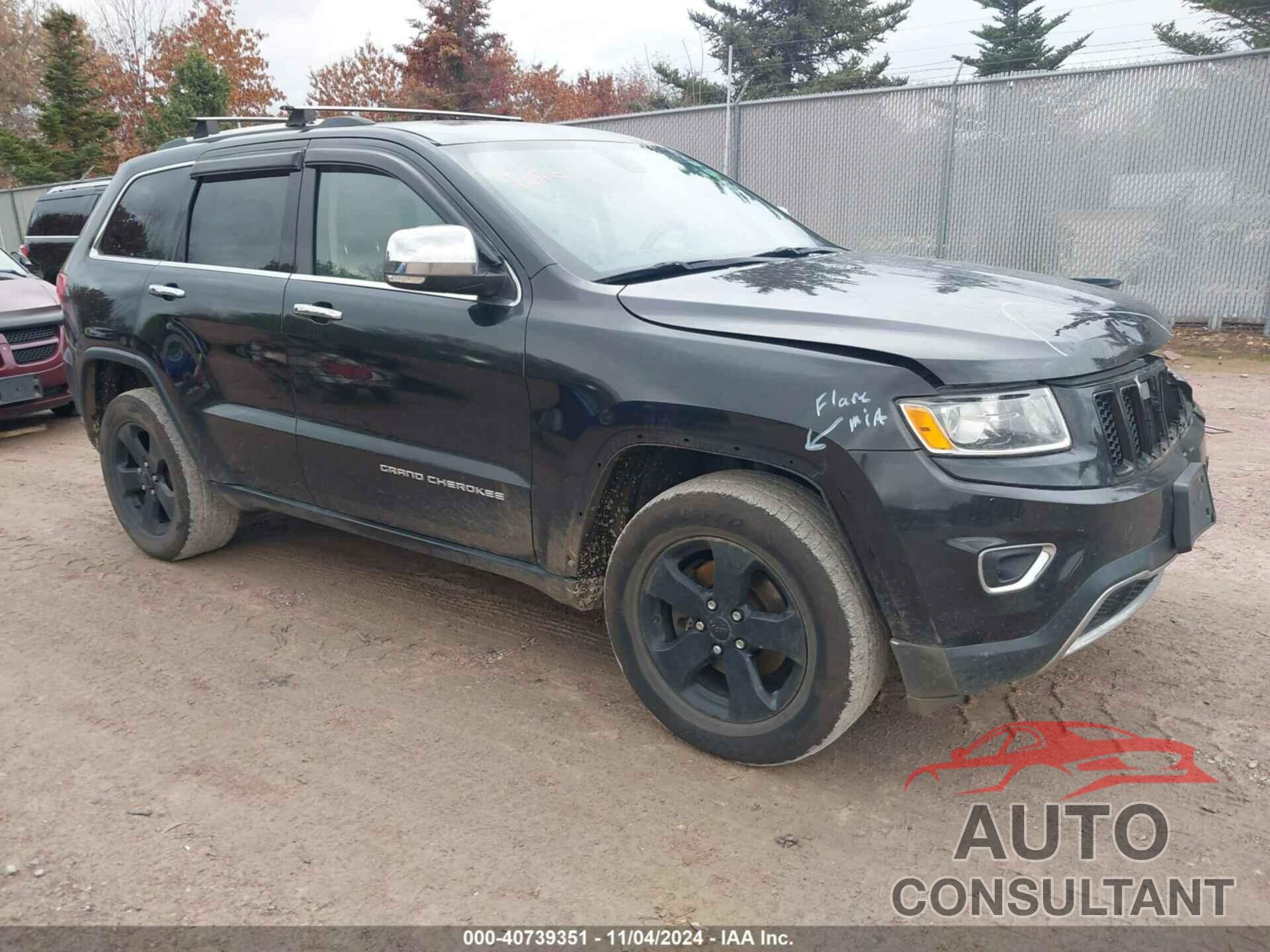 JEEP GRAND CHEROKEE 2014 - 1C4RJFBG4EC588637