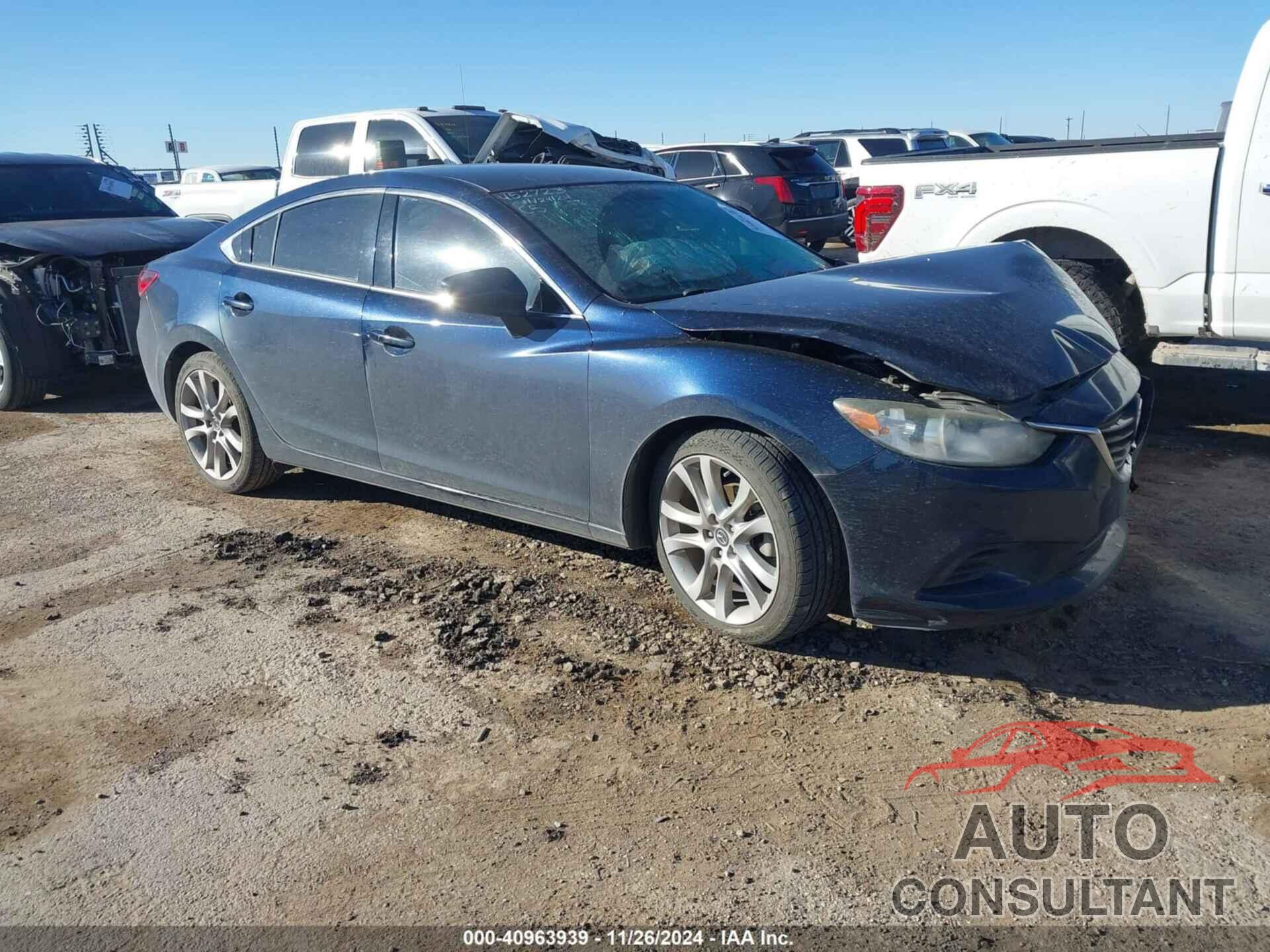 MAZDA MAZDA6 2016 - JM1GJ1V57G1468432