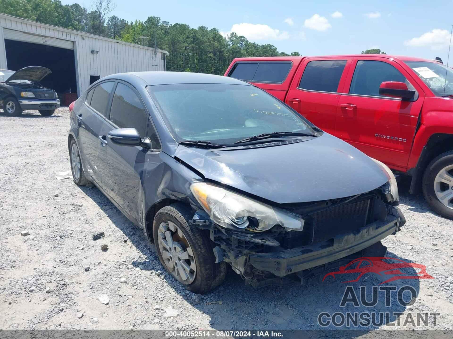 KIA FORTE 2016 - KNAFX4A61G5439704