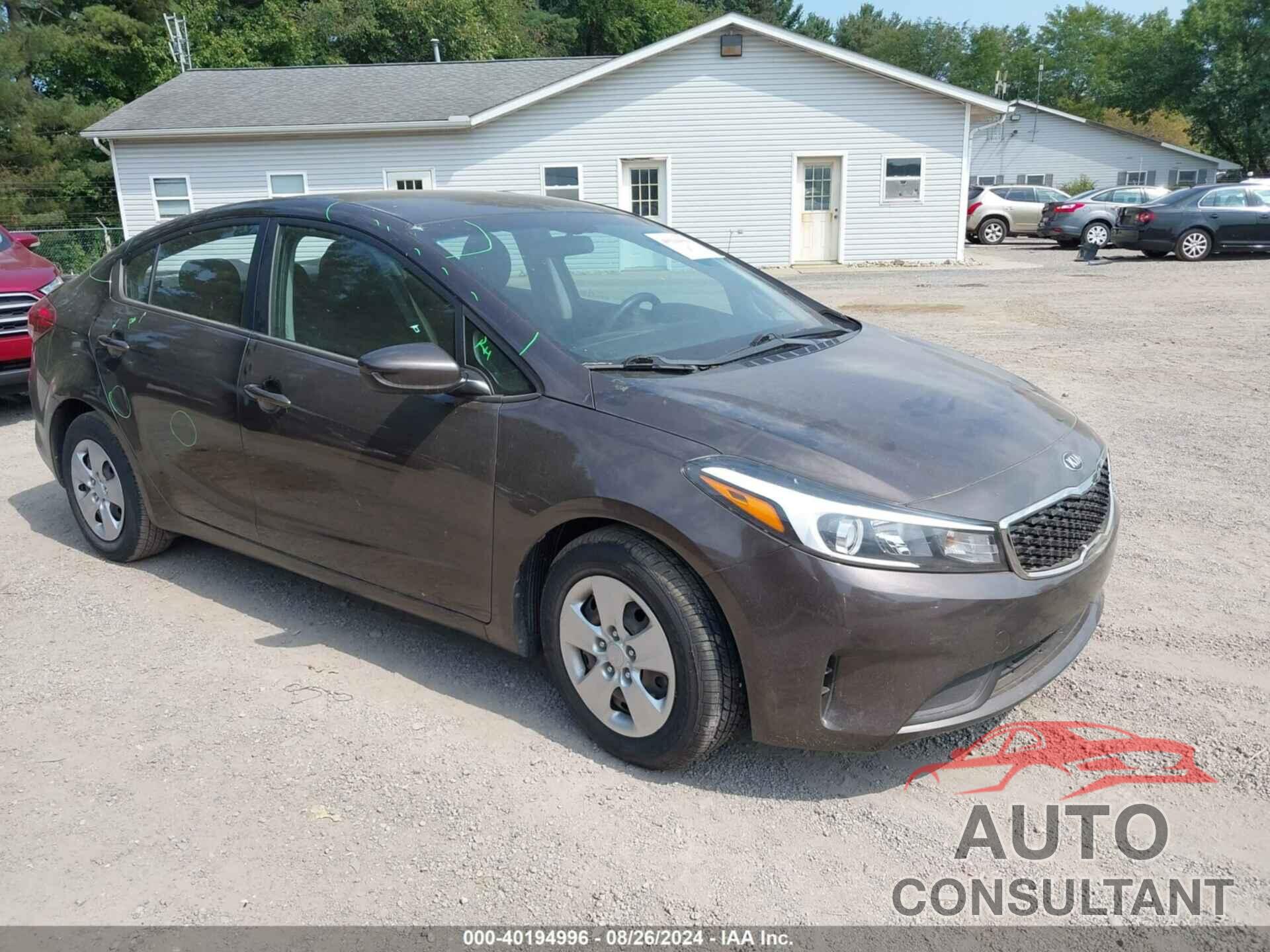 KIA FORTE 2018 - 3KPFK4A73JE167646