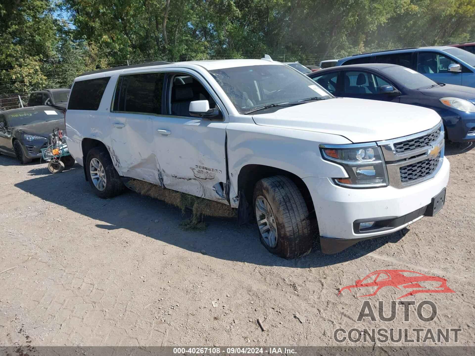 CHEVROLET SUBURBAN 2017 - 1GNSKHKC0HR250667