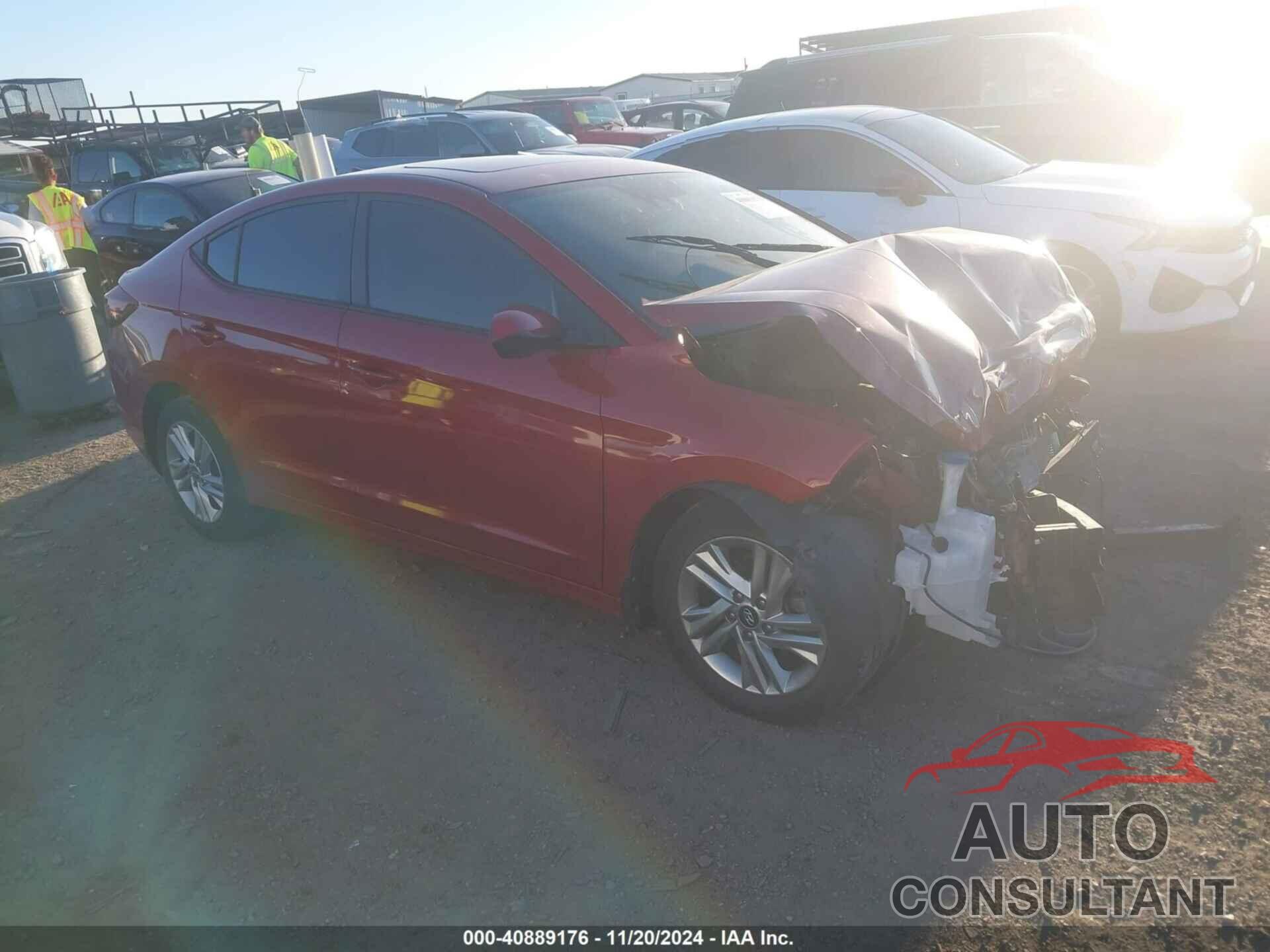 HYUNDAI ELANTRA 2020 - KMHD84LF4LU995294