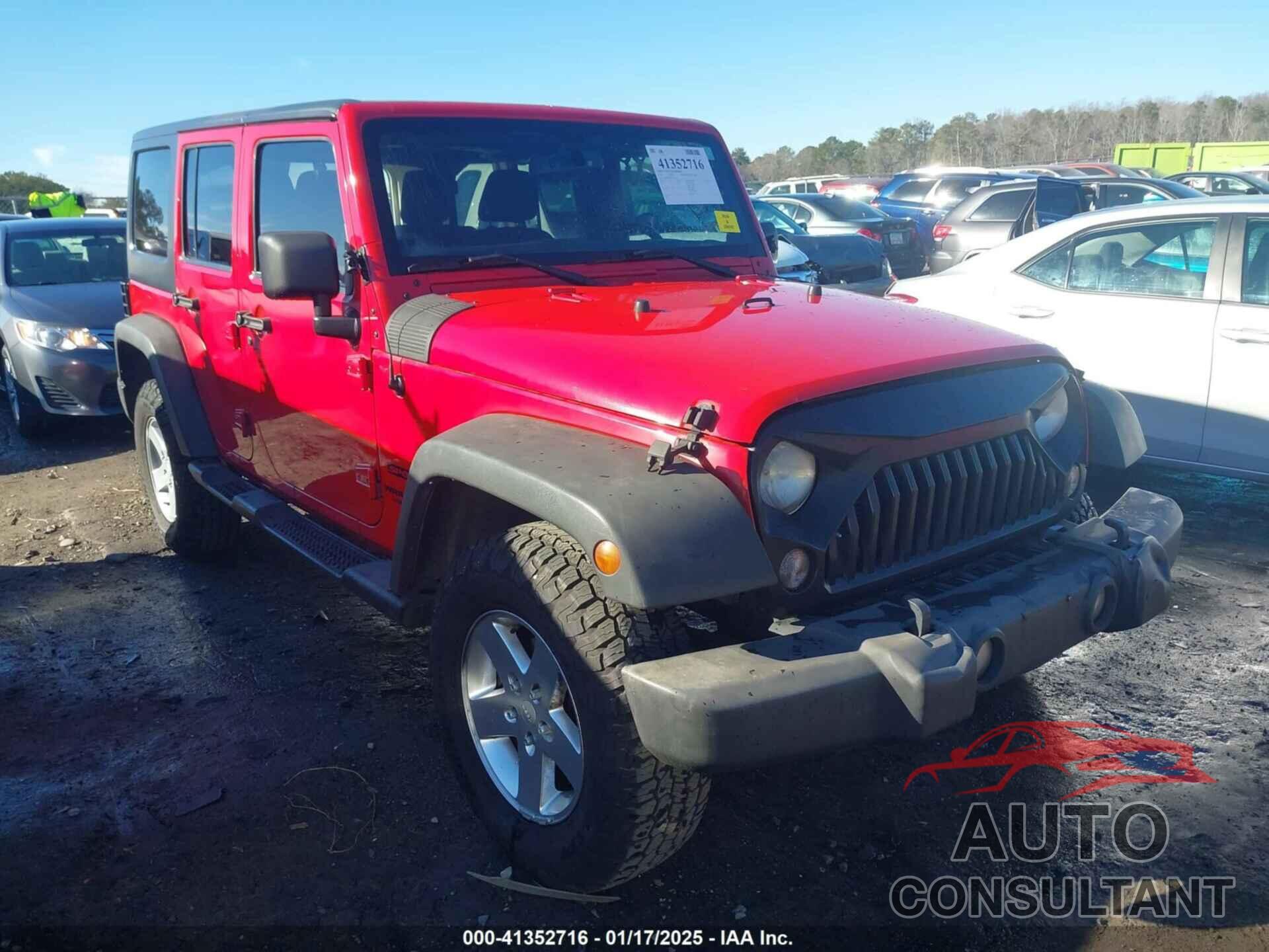 JEEP WRANGLER UNLIMITED 2014 - 1C4BJWDG6EL176718