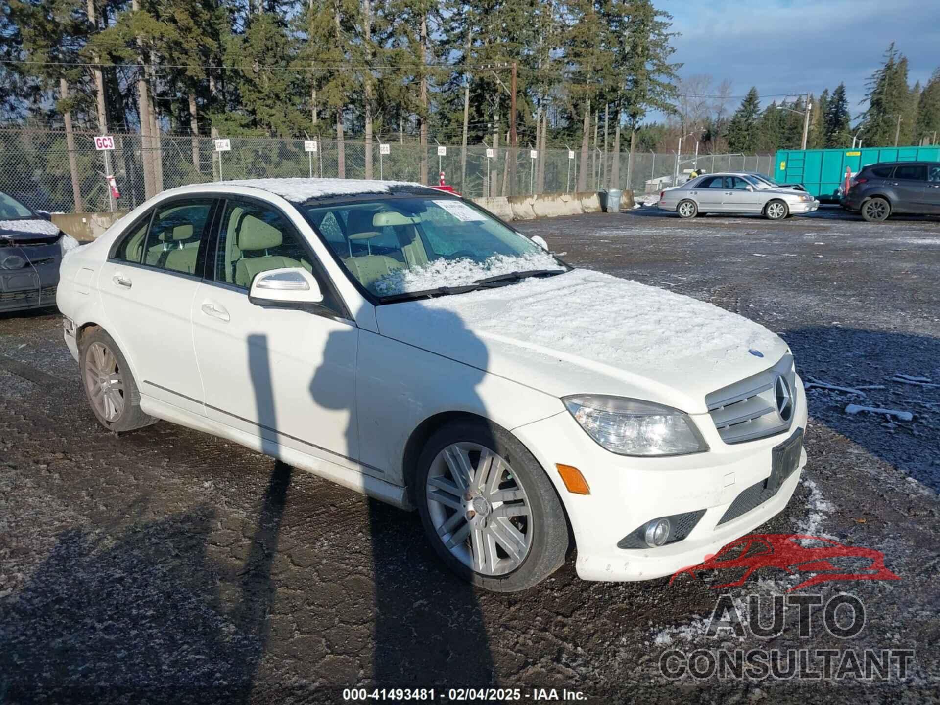 MERCEDES-BENZ C 300 2009 - WDDGF81X89R084218
