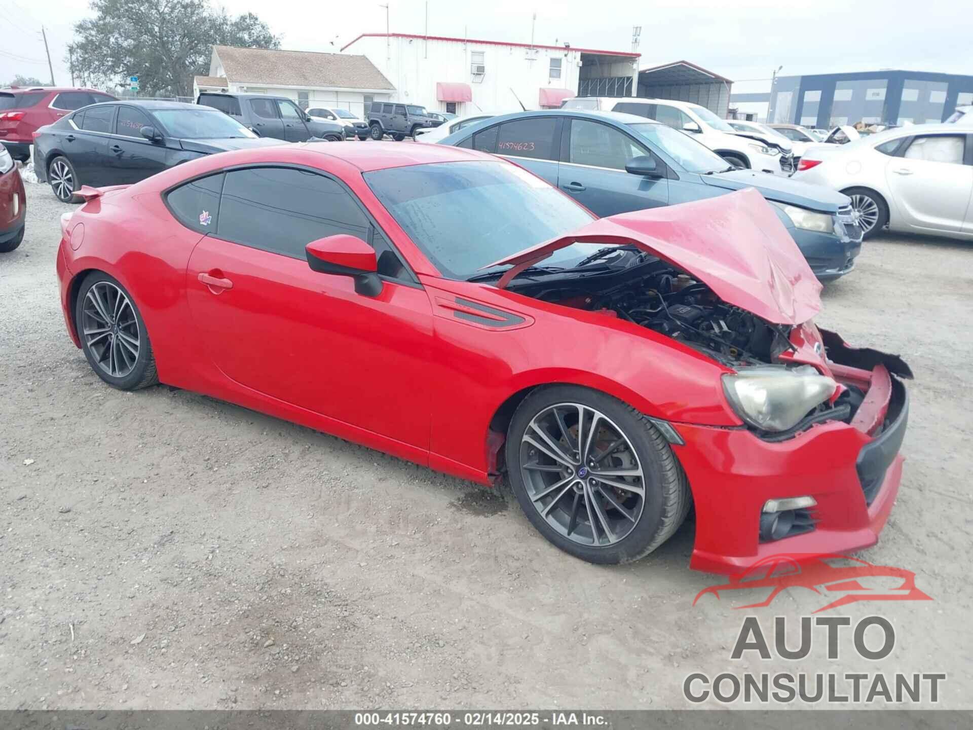 SUBARU BRZ 2013 - JF1ZCAC17D1605440