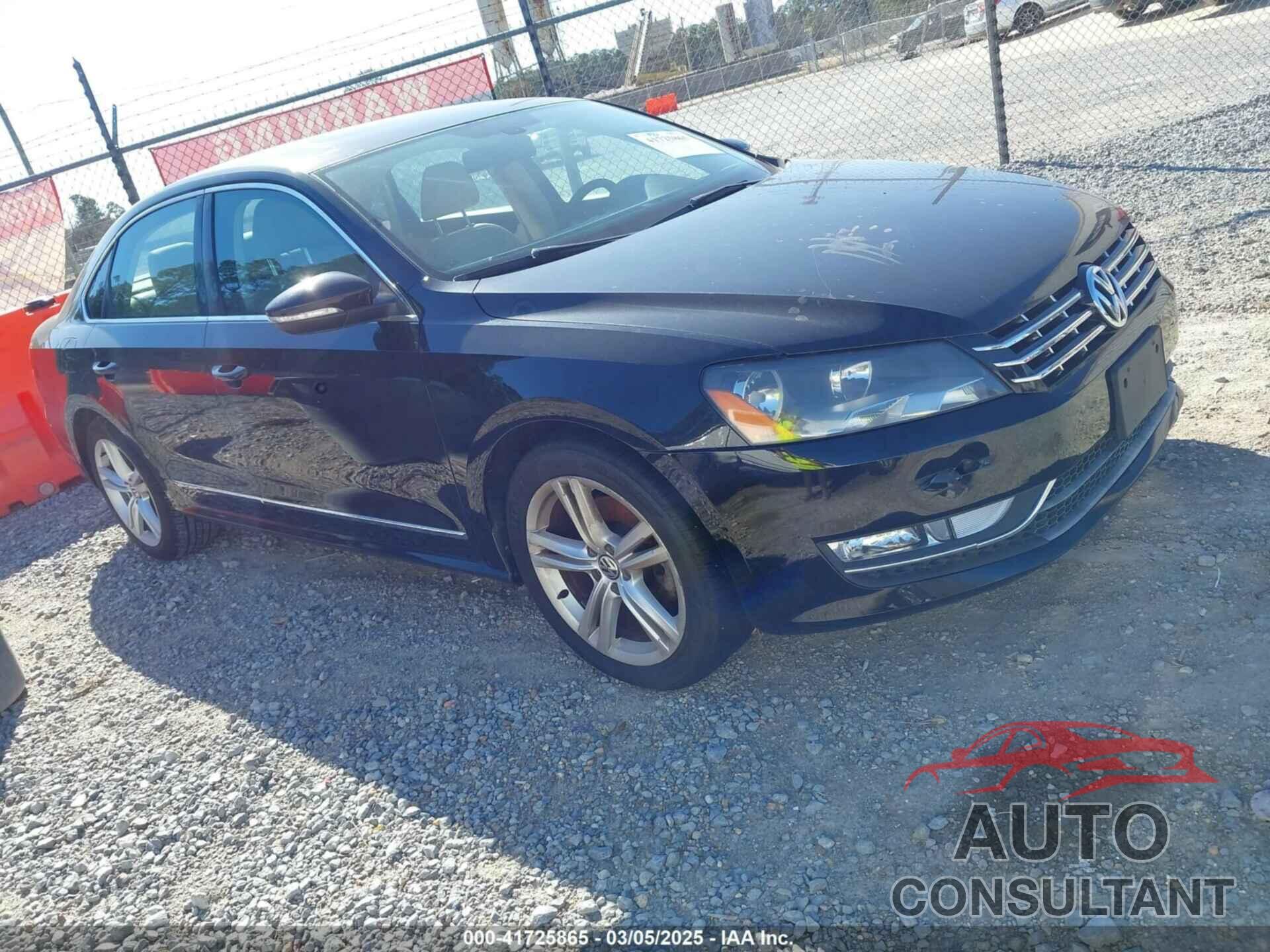 VOLKSWAGEN PASSAT 2012 - 1VWCM7A30CC093802