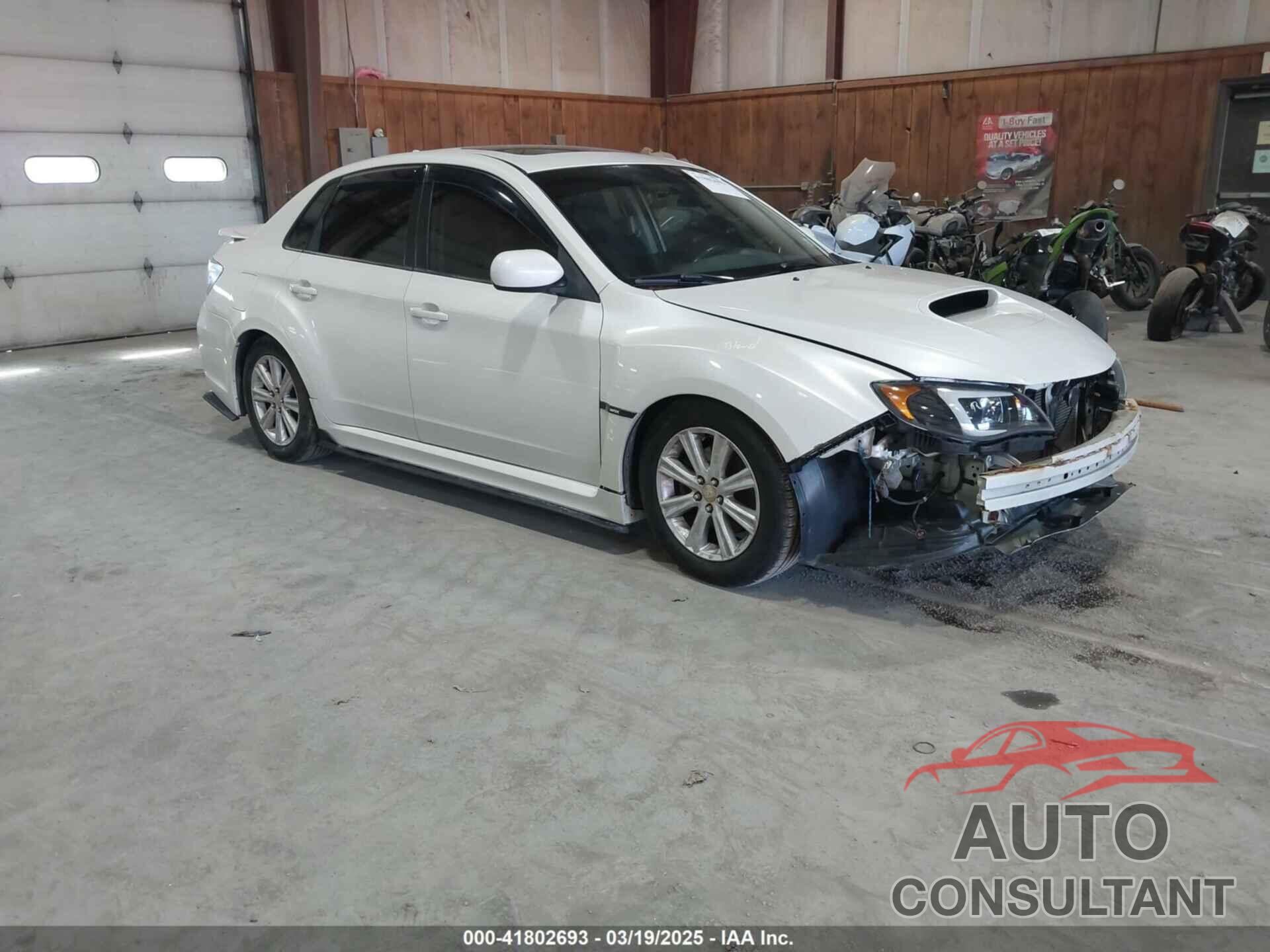 SUBARU IMPREZA 2011 - JF1GV7F61BG524794