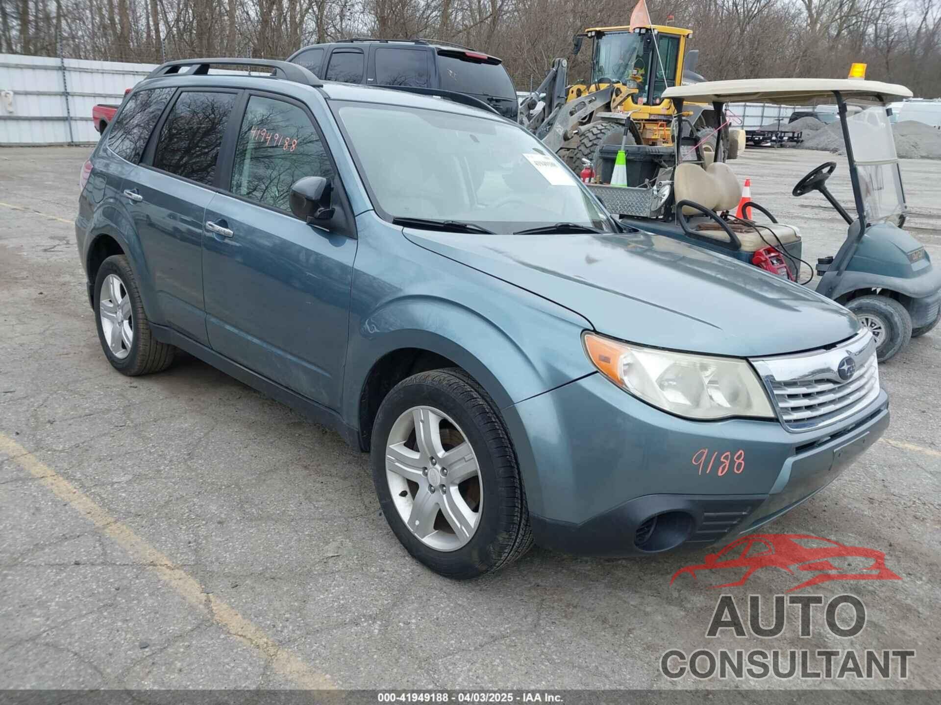 SUBARU FORESTER 2010 - JF2SH6CC9AH781213