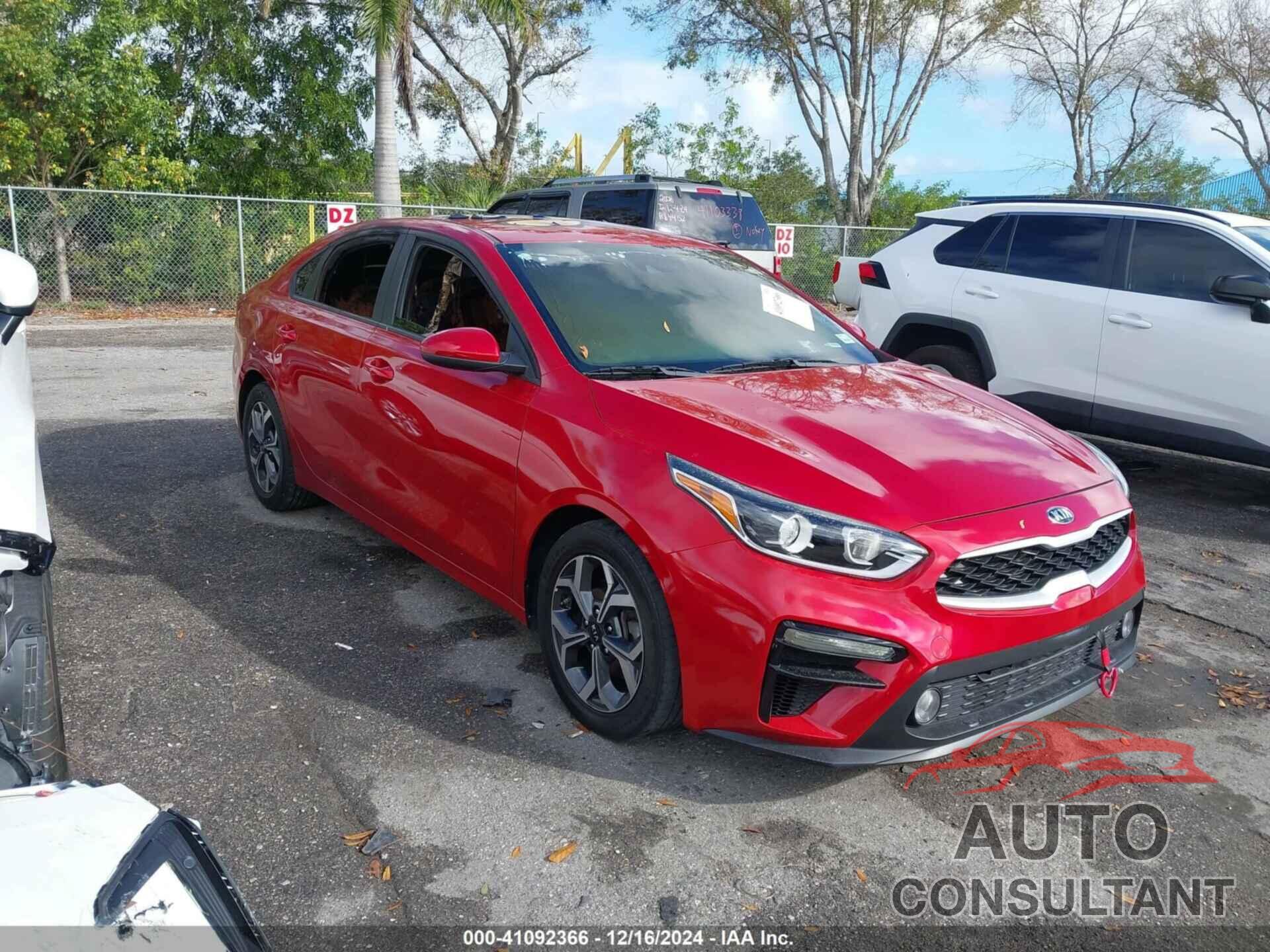 KIA FORTE 2019 - 3KPF24AD1KE066354