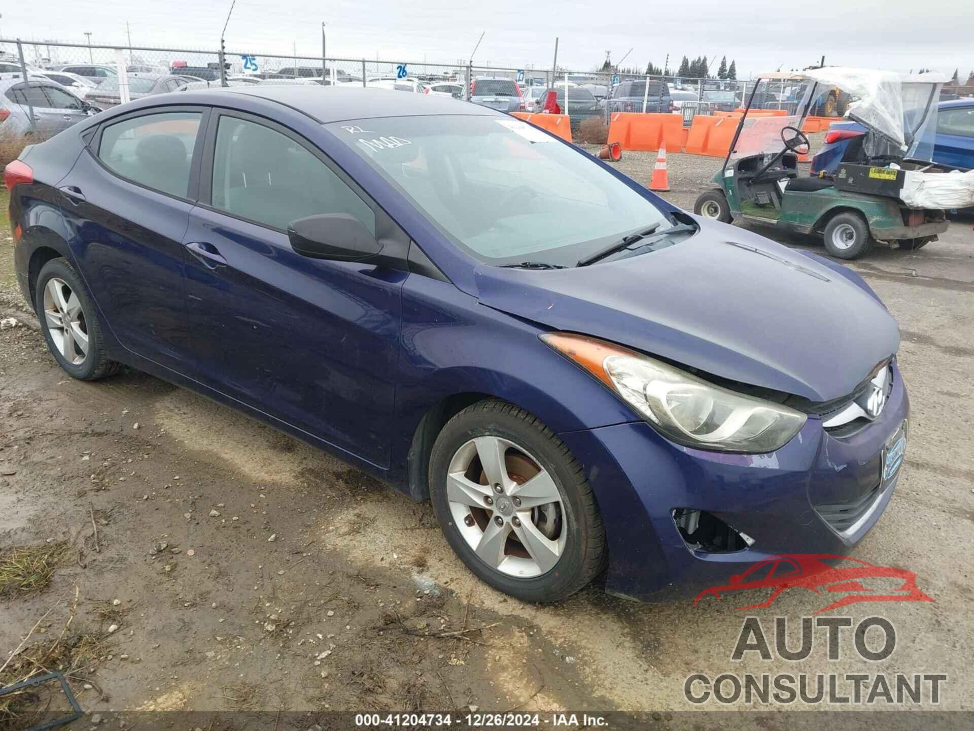 HYUNDAI ELANTRA 2013 - 5NPDH4AEXDH320480