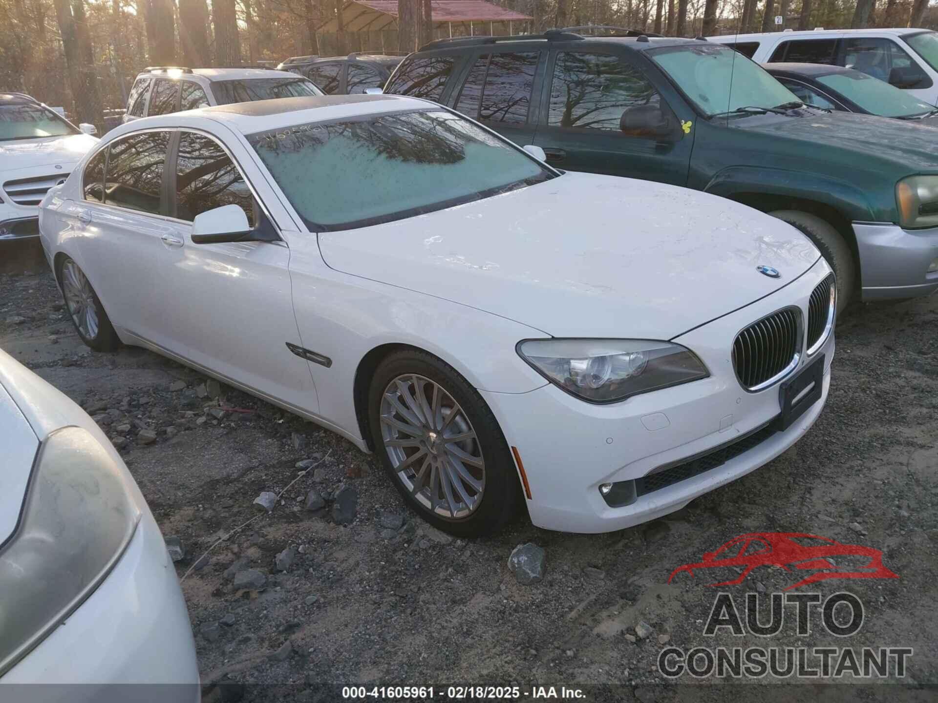 BMW 750LI 2012 - WBAKC8C51CC434997