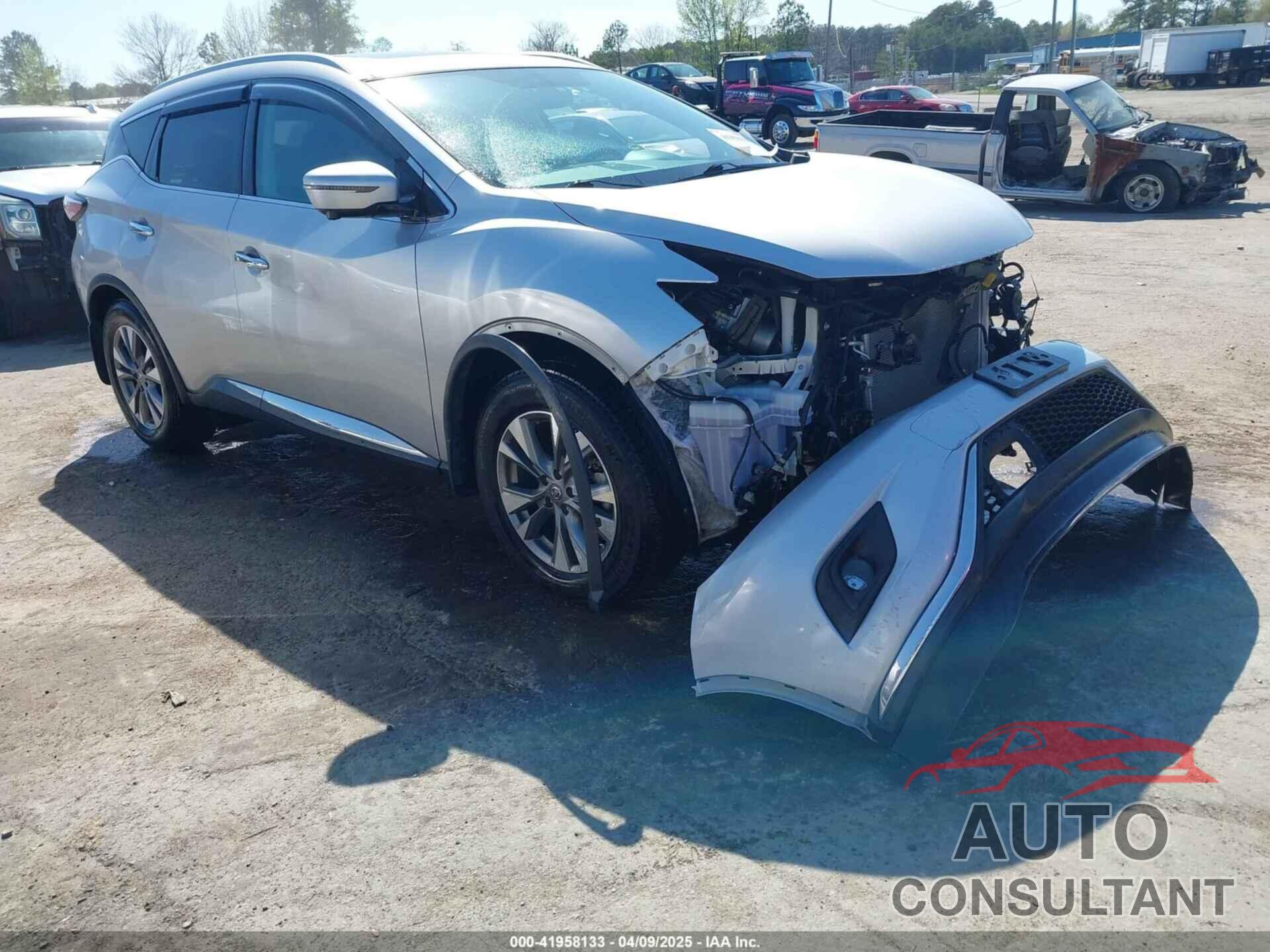 NISSAN MURANO 2018 - 5N1AZ2MH8JN160696
