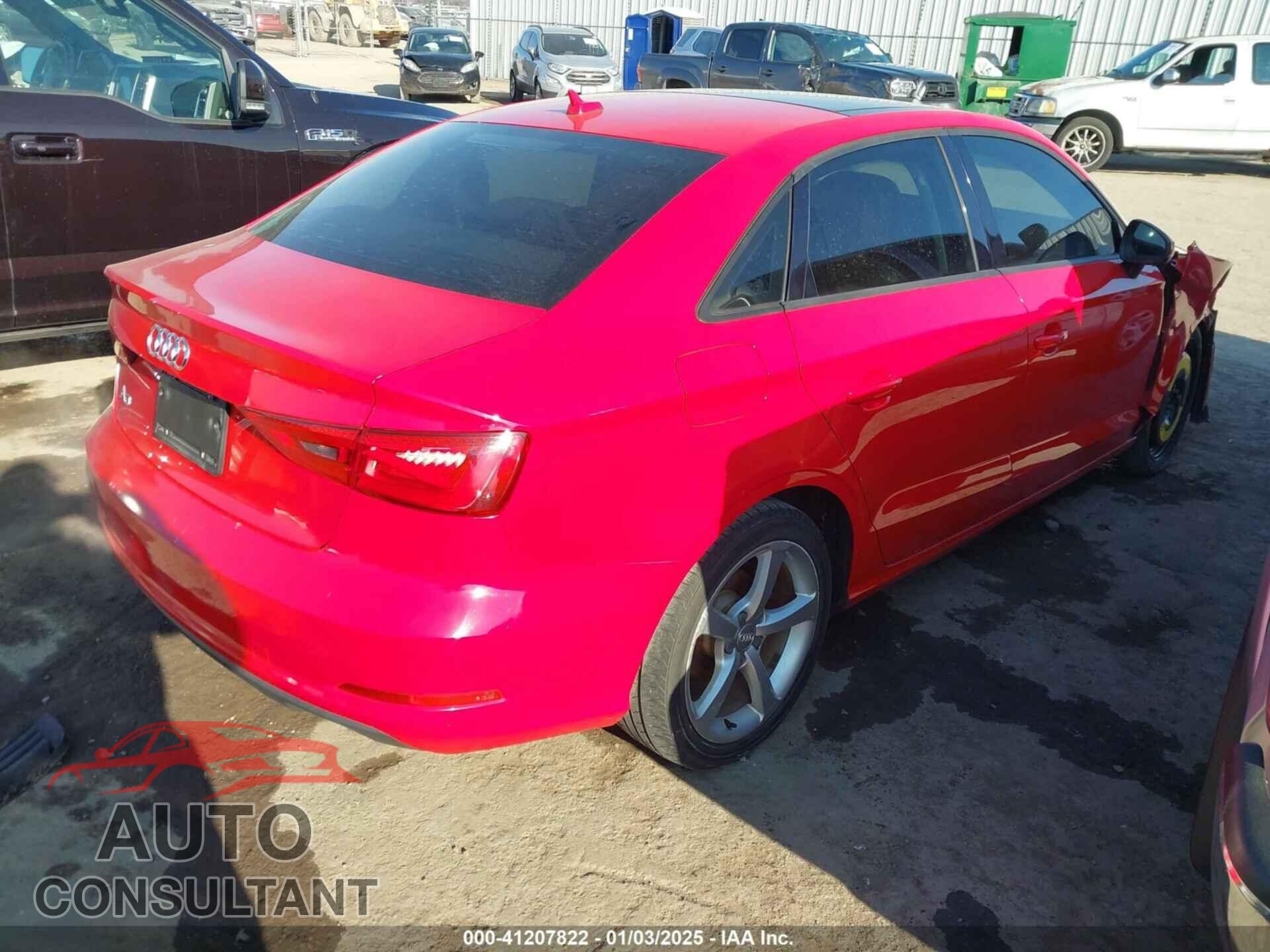 AUDI A3 2015 - WAUACGFF5F1129612