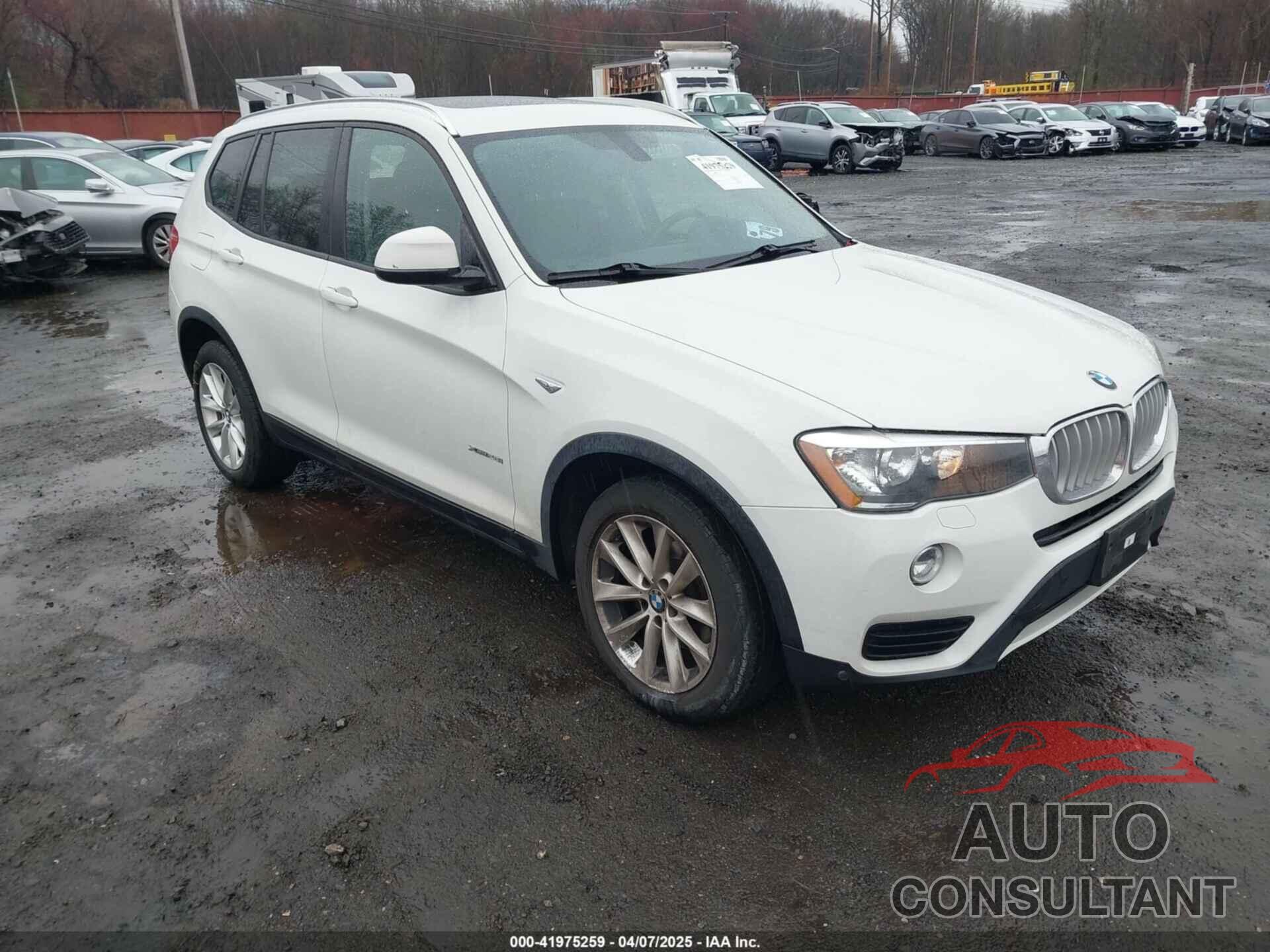 BMW X3 2015 - 5UXWX9C59F0D53672