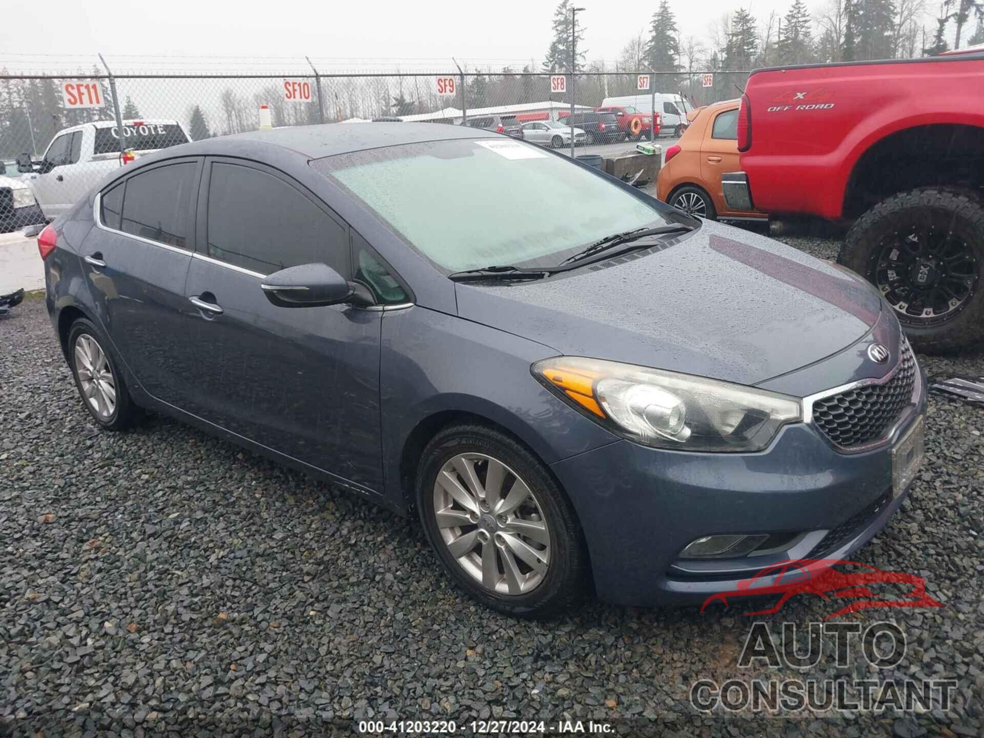 KIA FORTE 2015 - KNAFX4A81F5322477