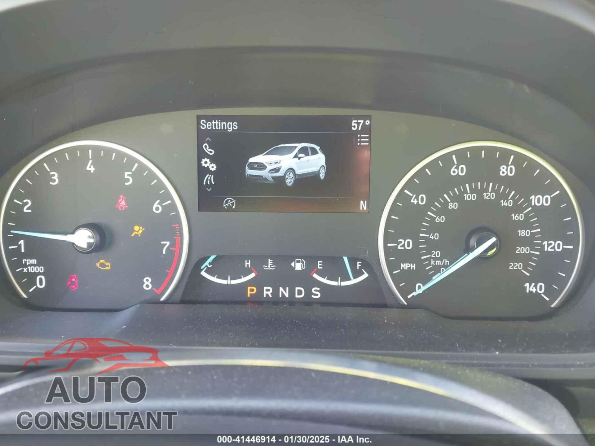 FORD ECOSPORT 2020 - MAJ6S3KL0LC341551